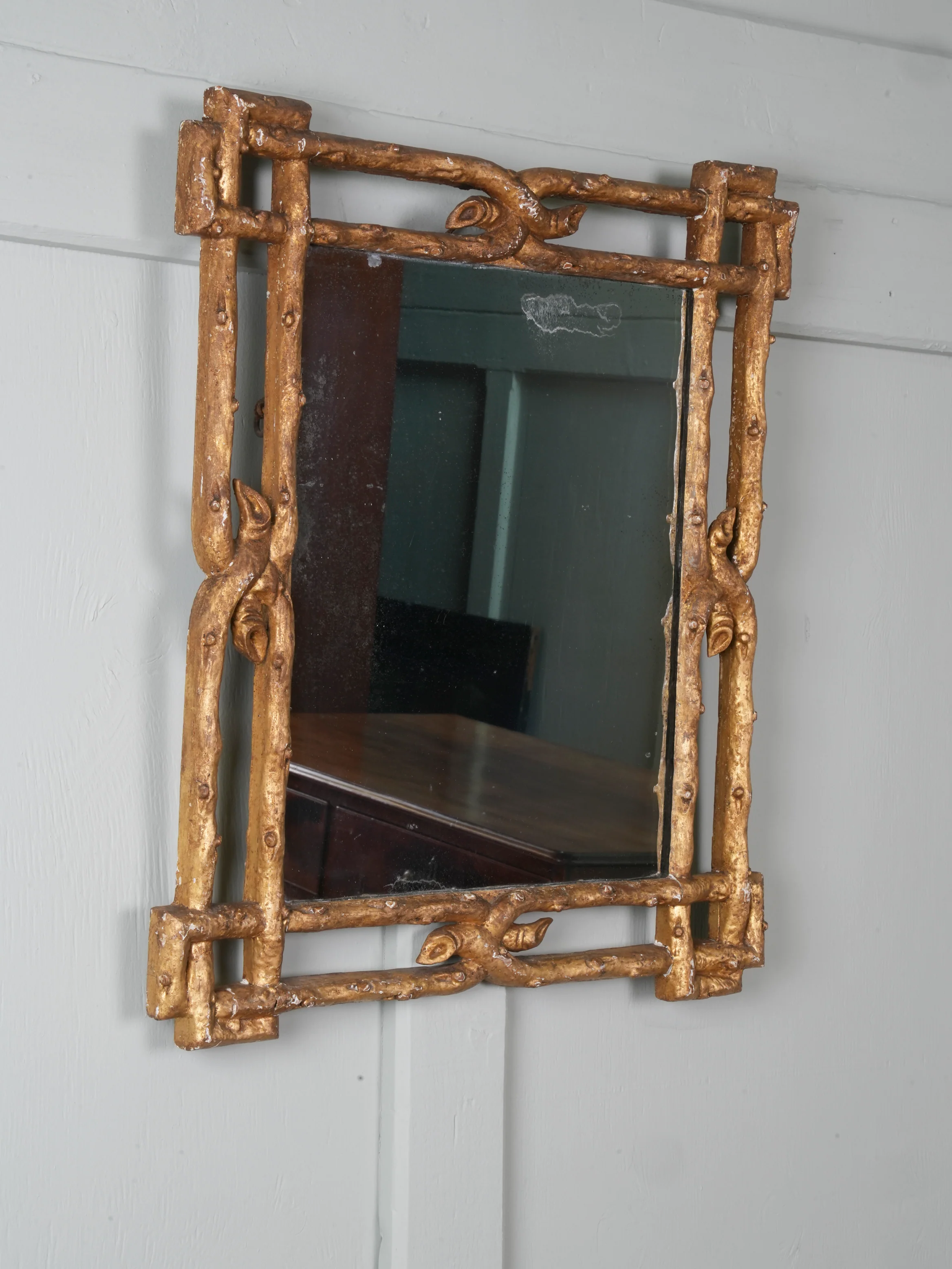 A 19th Century Giltwood & Gesso Mirror - Image 9