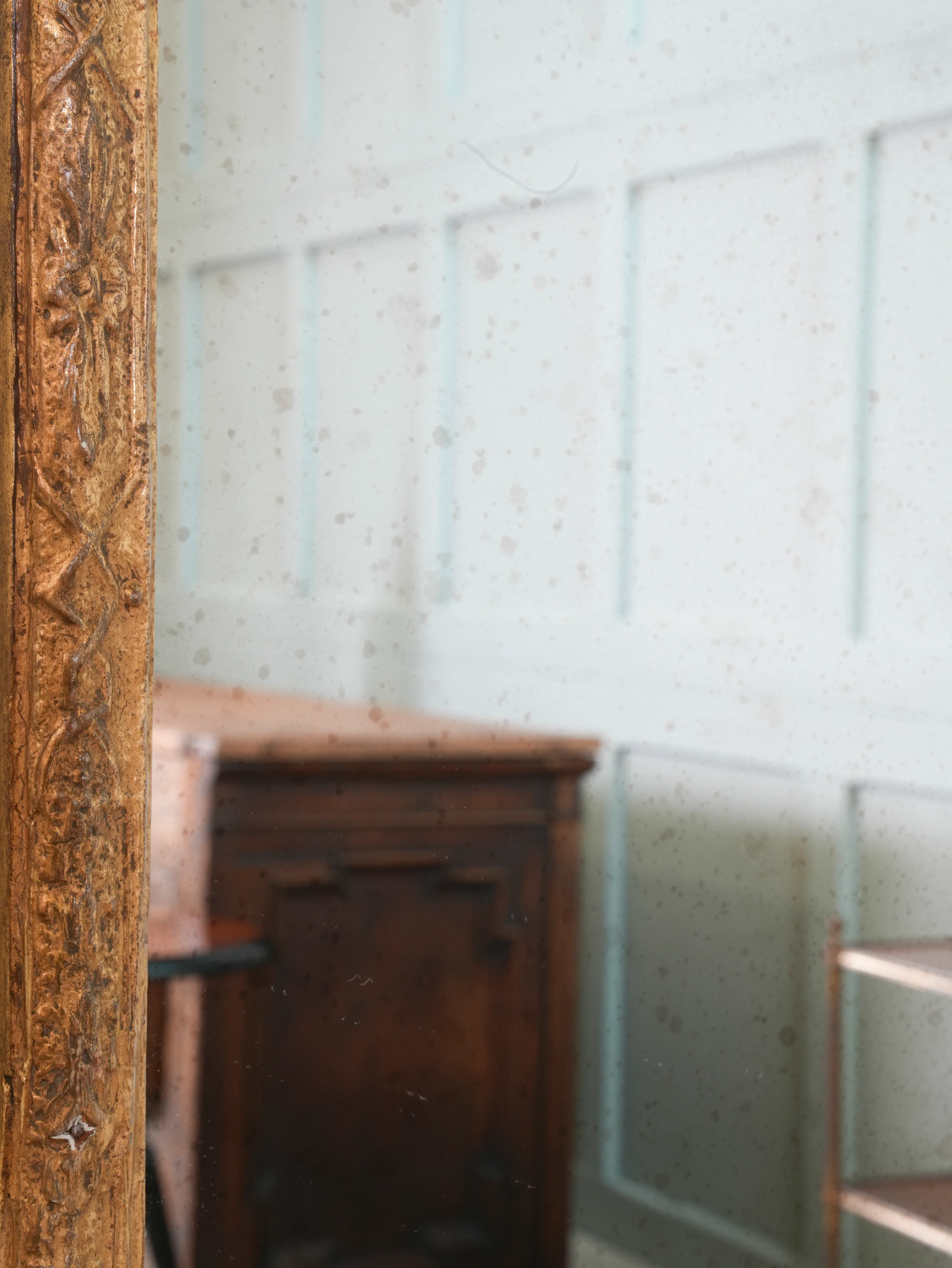 A George III Gilt Wood & Gesso Mirror - Image 7