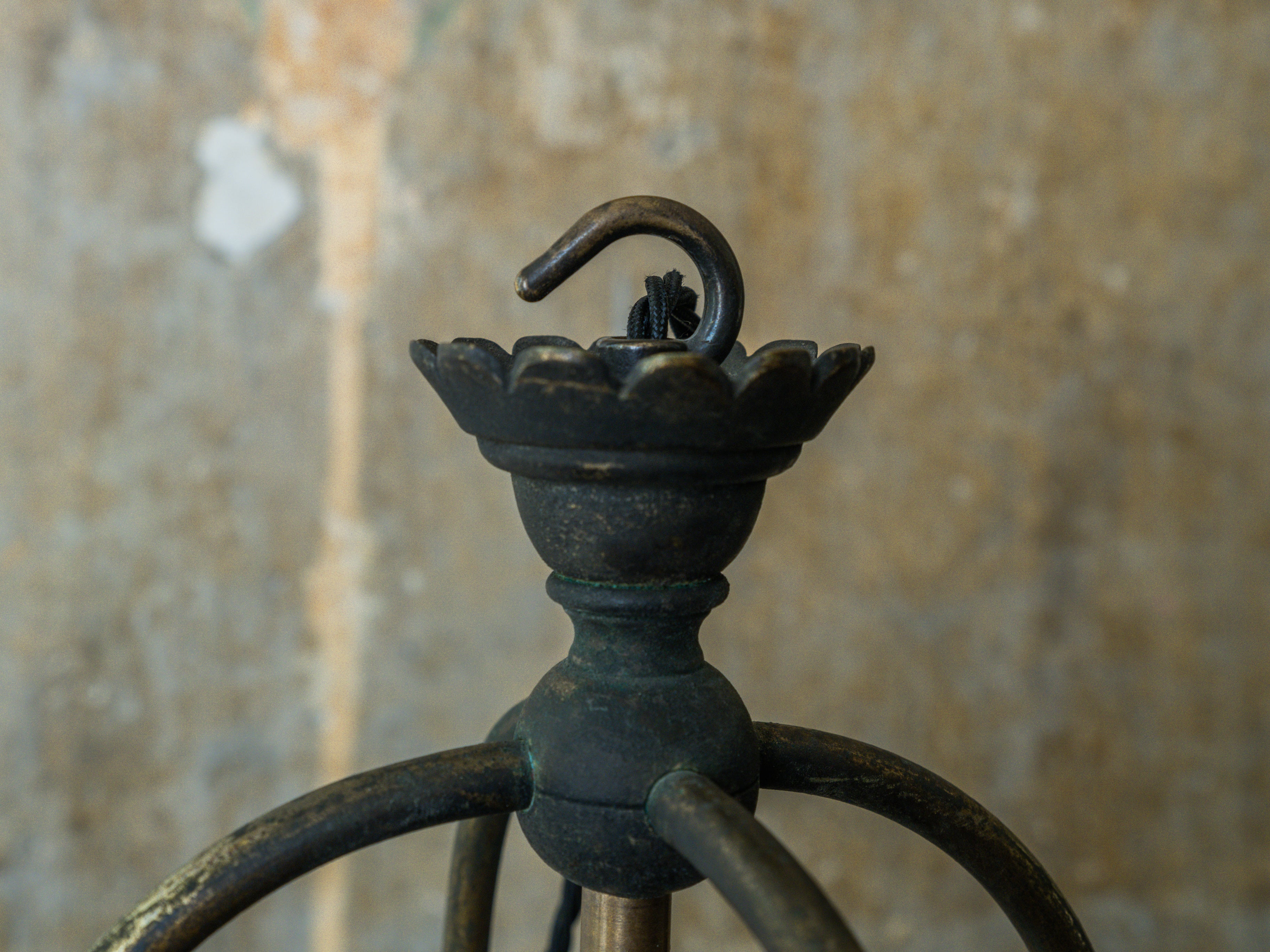 A Mid 19th Century Brass Hall Lantern - Image 6