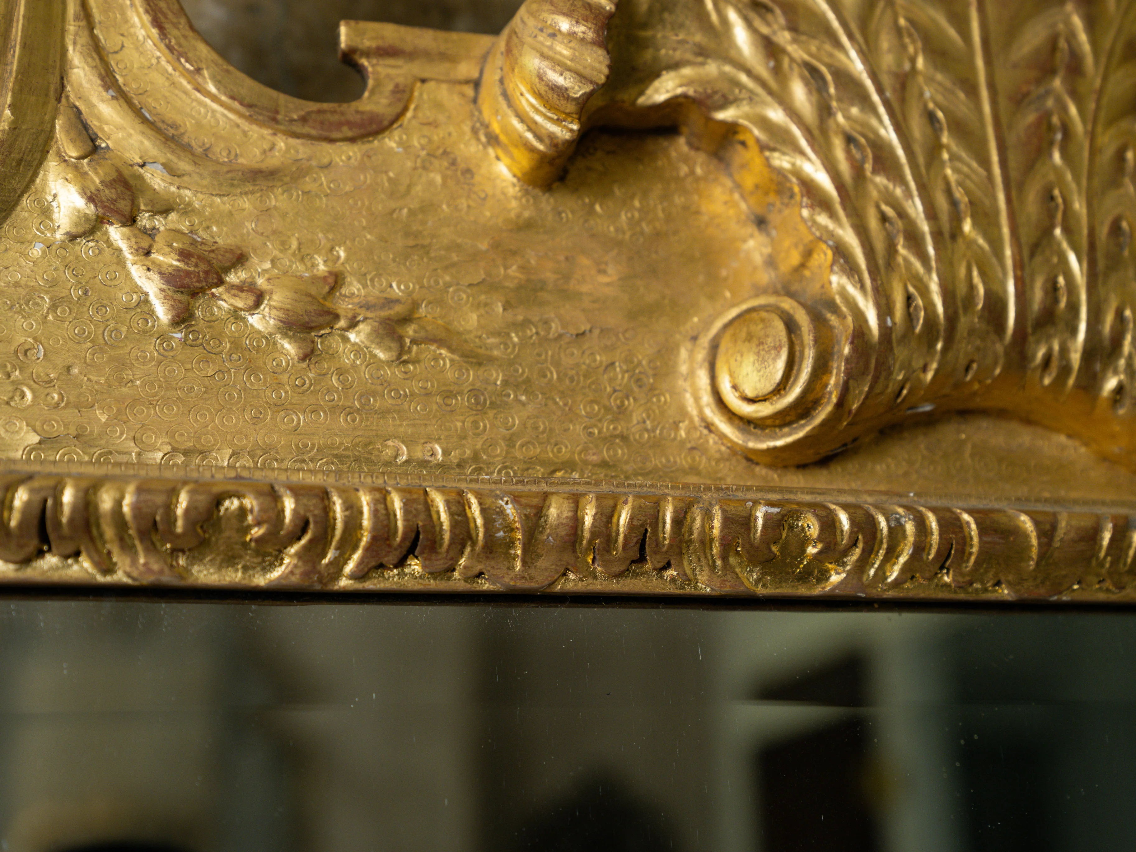 A George I Triptych Overmantel Mirror - Image 5