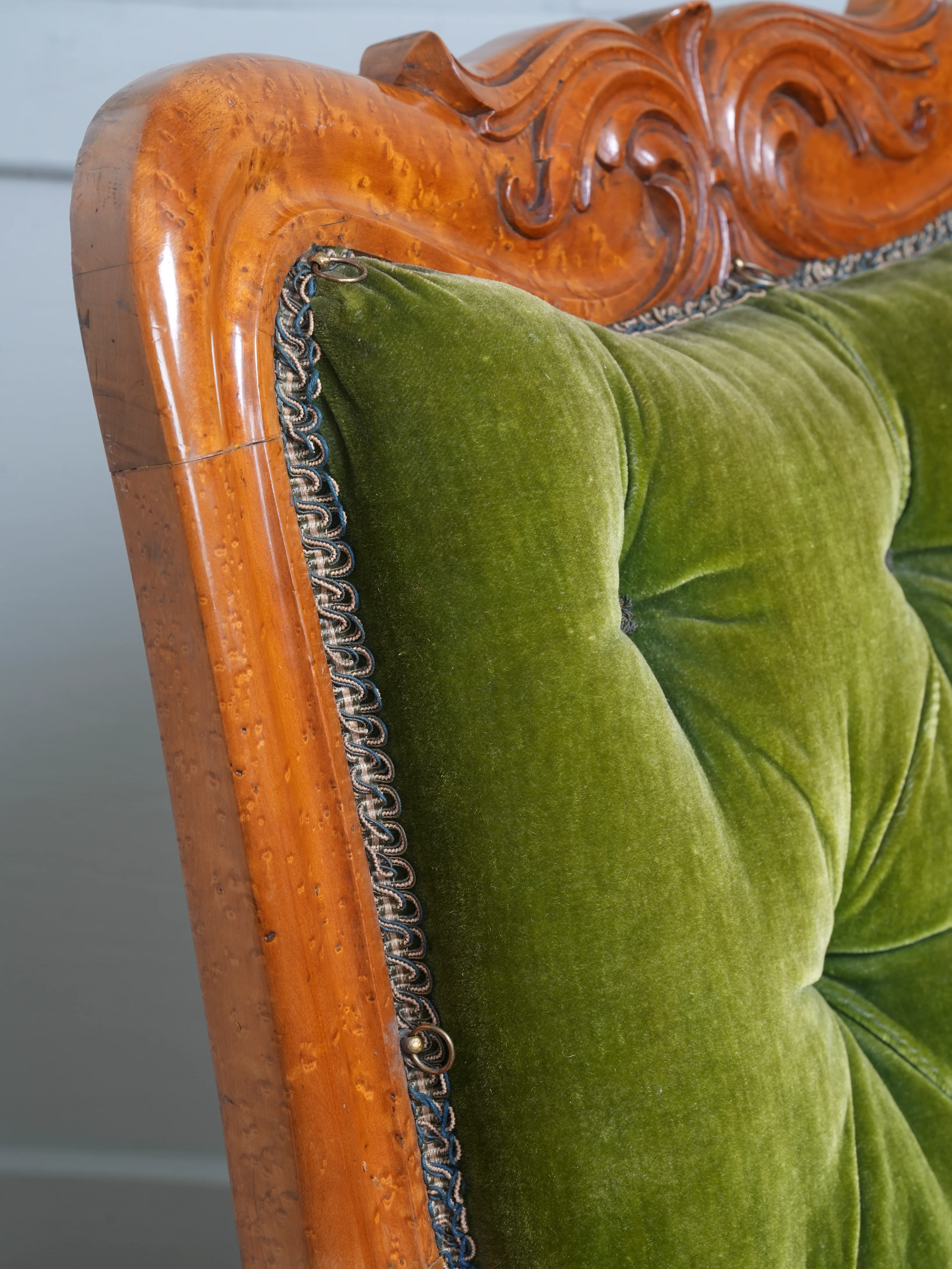 A William IV Birds Eye Maple Armchair - Image 15