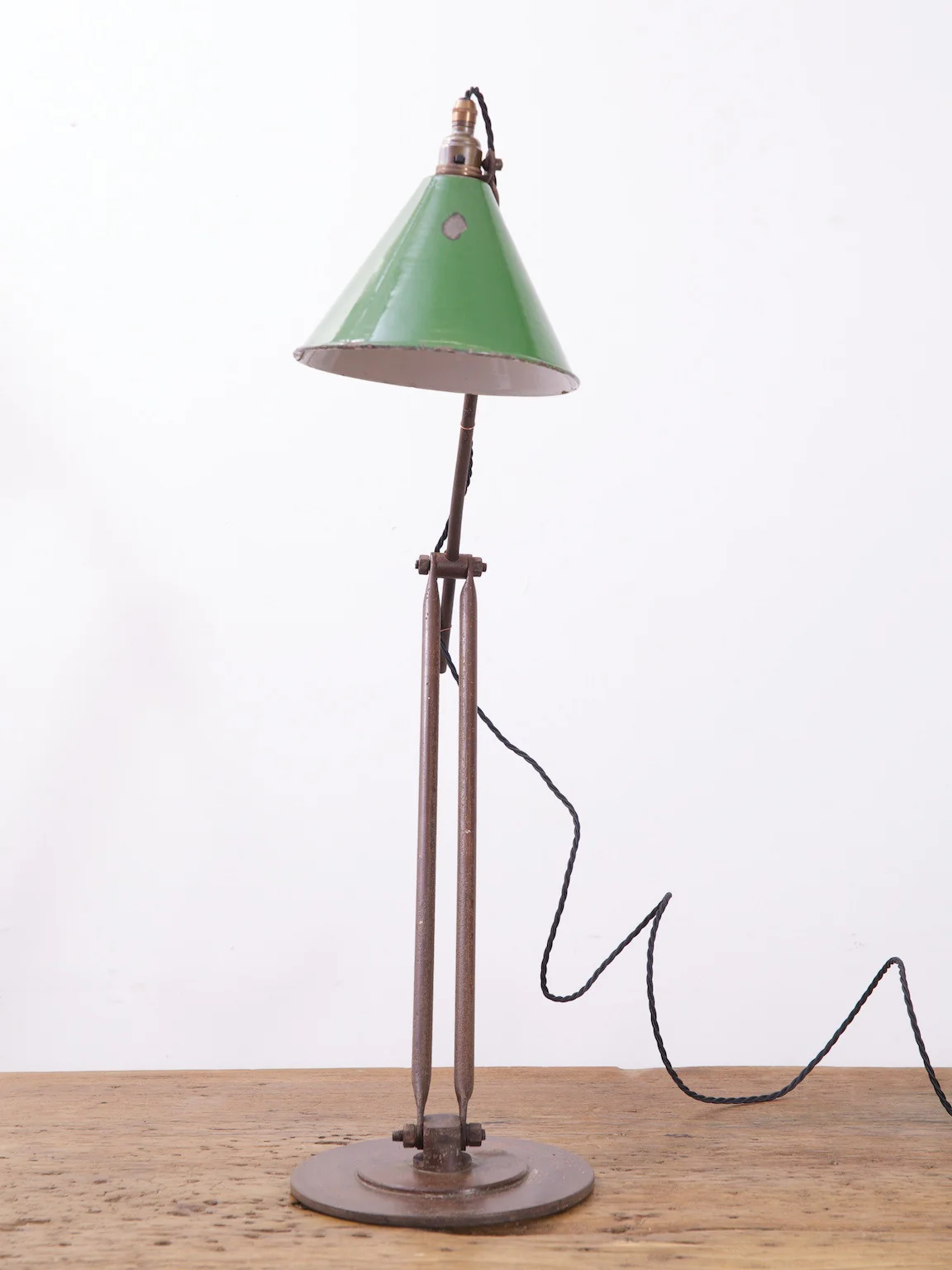 Green Industrial Desk Lamp - Image 6