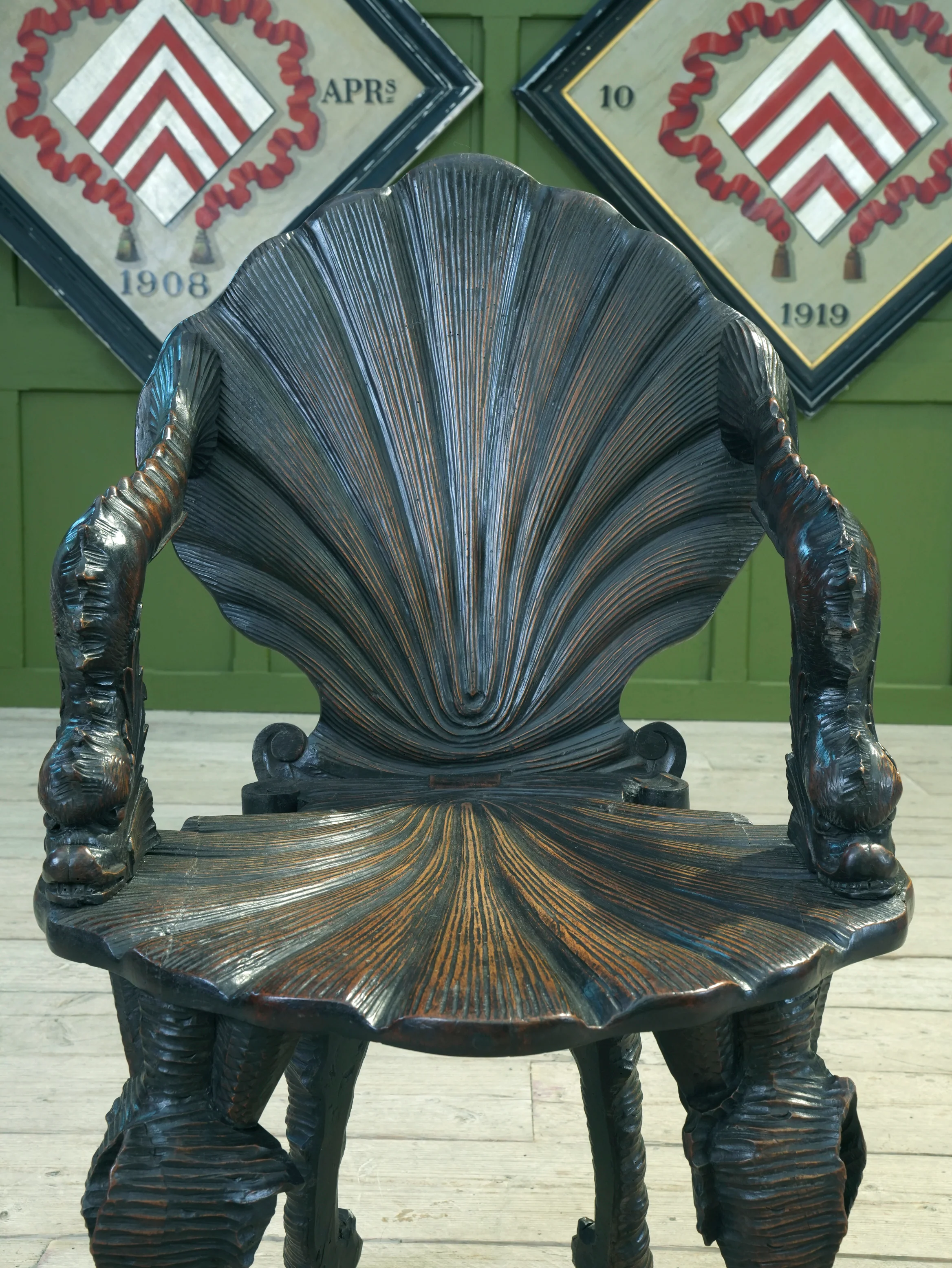 A 19th Century Walnut Grotto Chair - Image 12