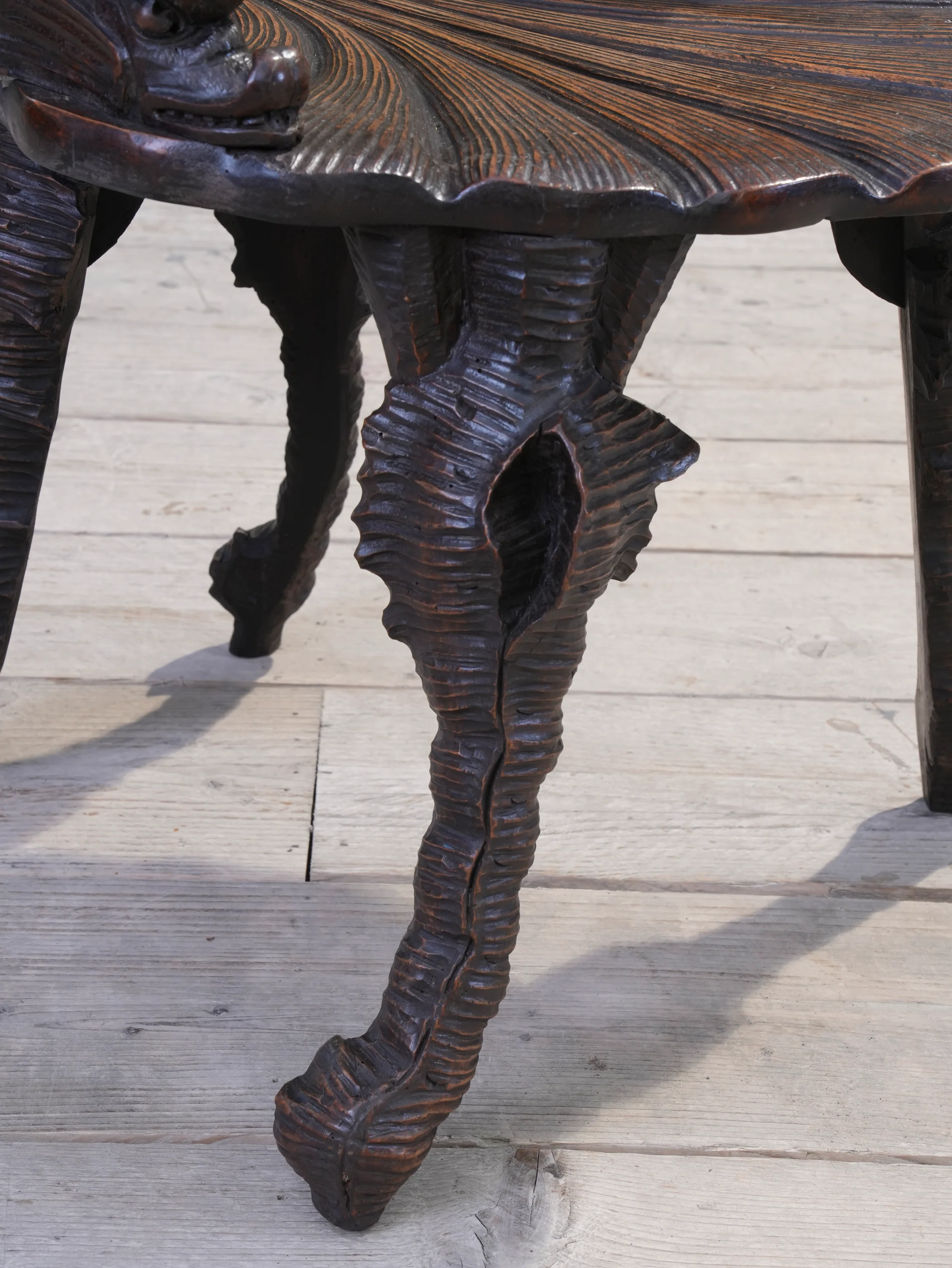 A 19th Century Walnut Grotto Chair - Image 16