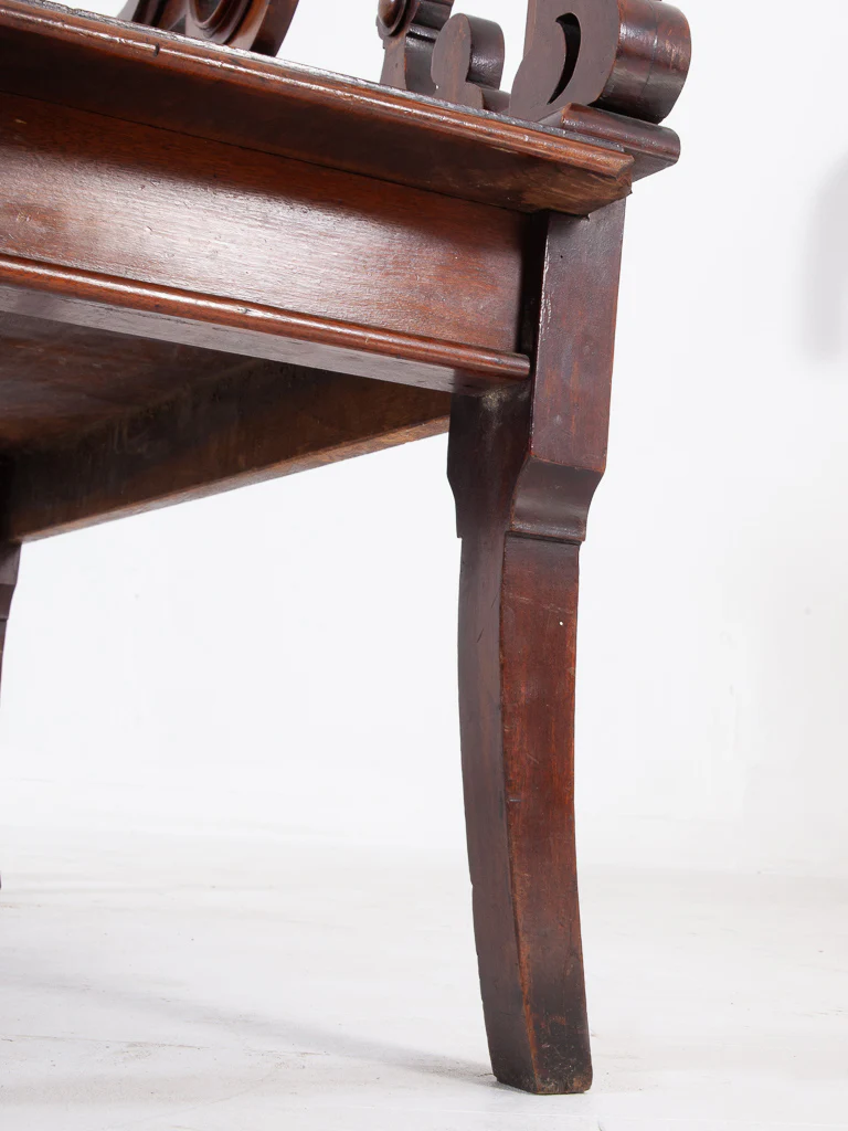 English Hall Bench - Image 7
