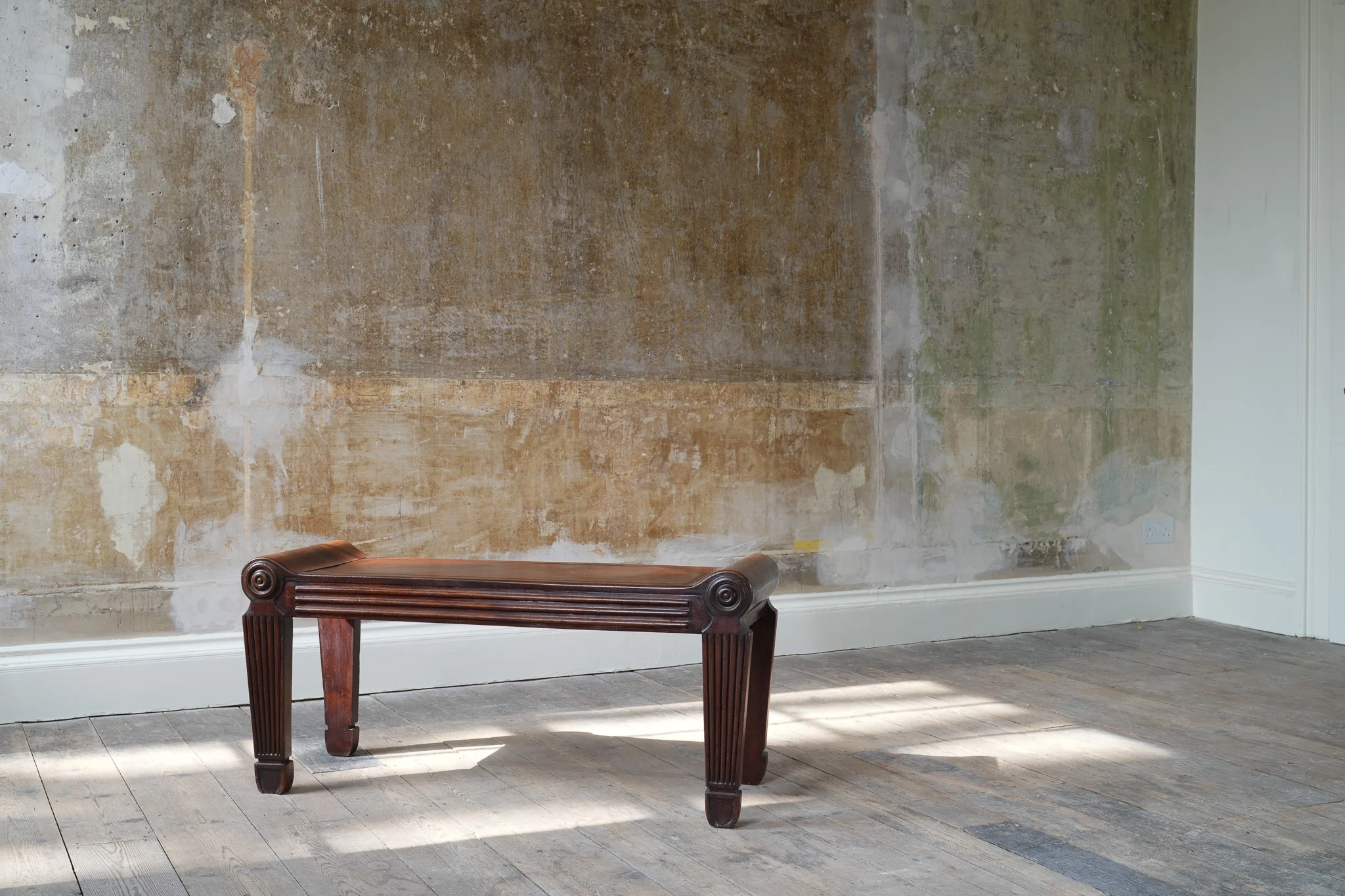 A Regency Hall Bench in the manner of Marsh & Tatham - Image 9
