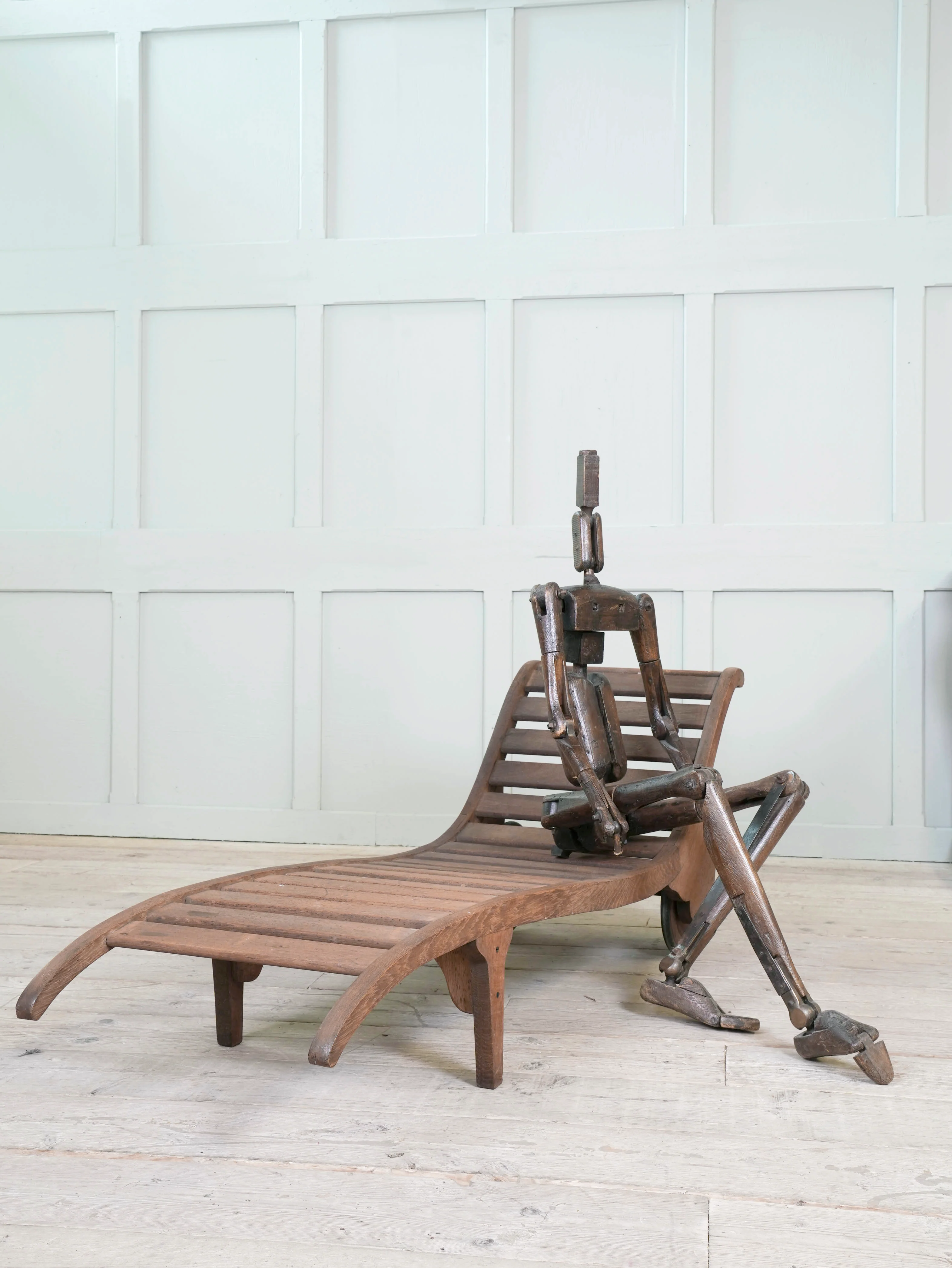 A Heal & Son Deck Lounger - Image 2
