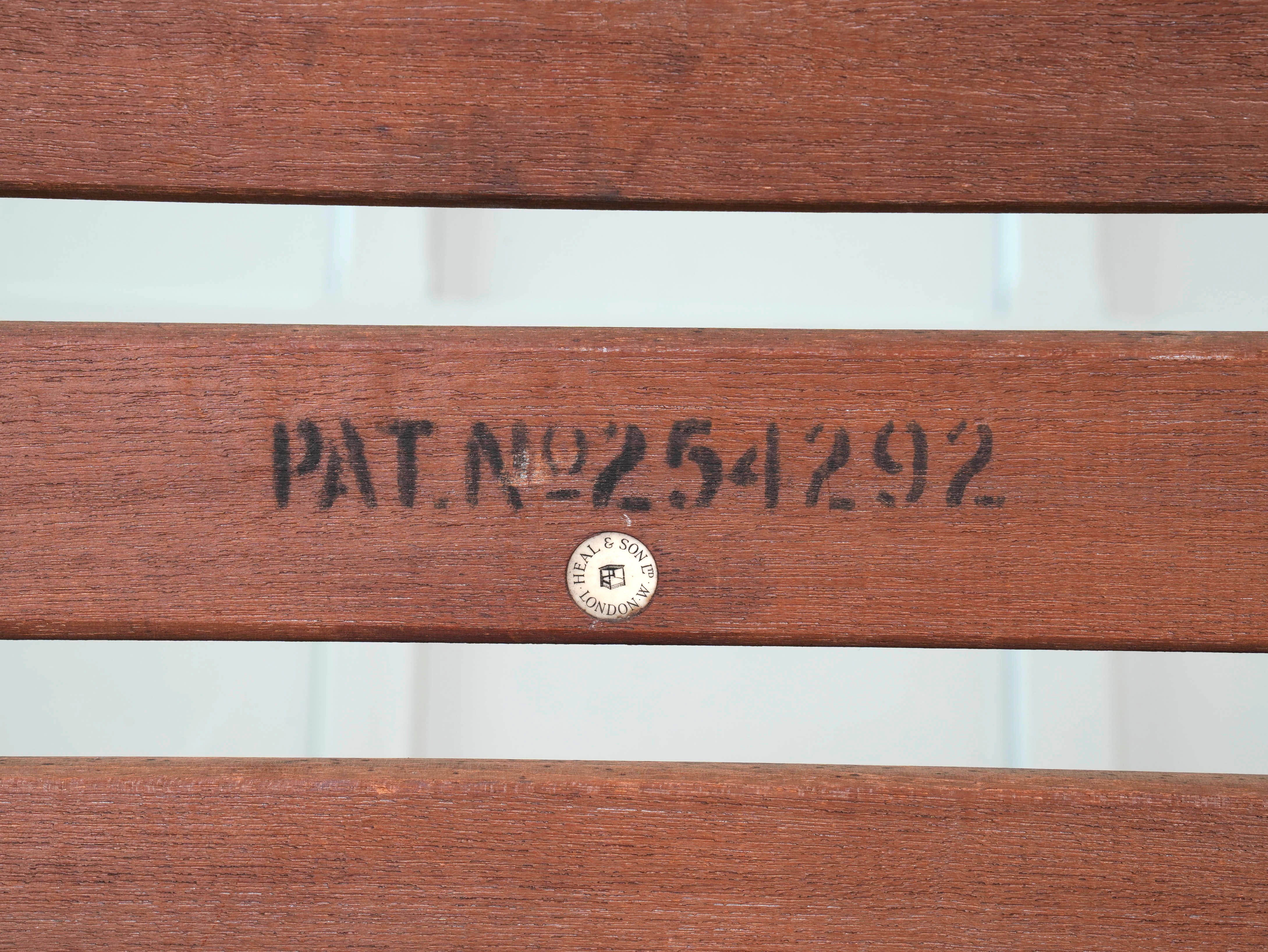 A Heal & Son Deck Lounger - Image 4