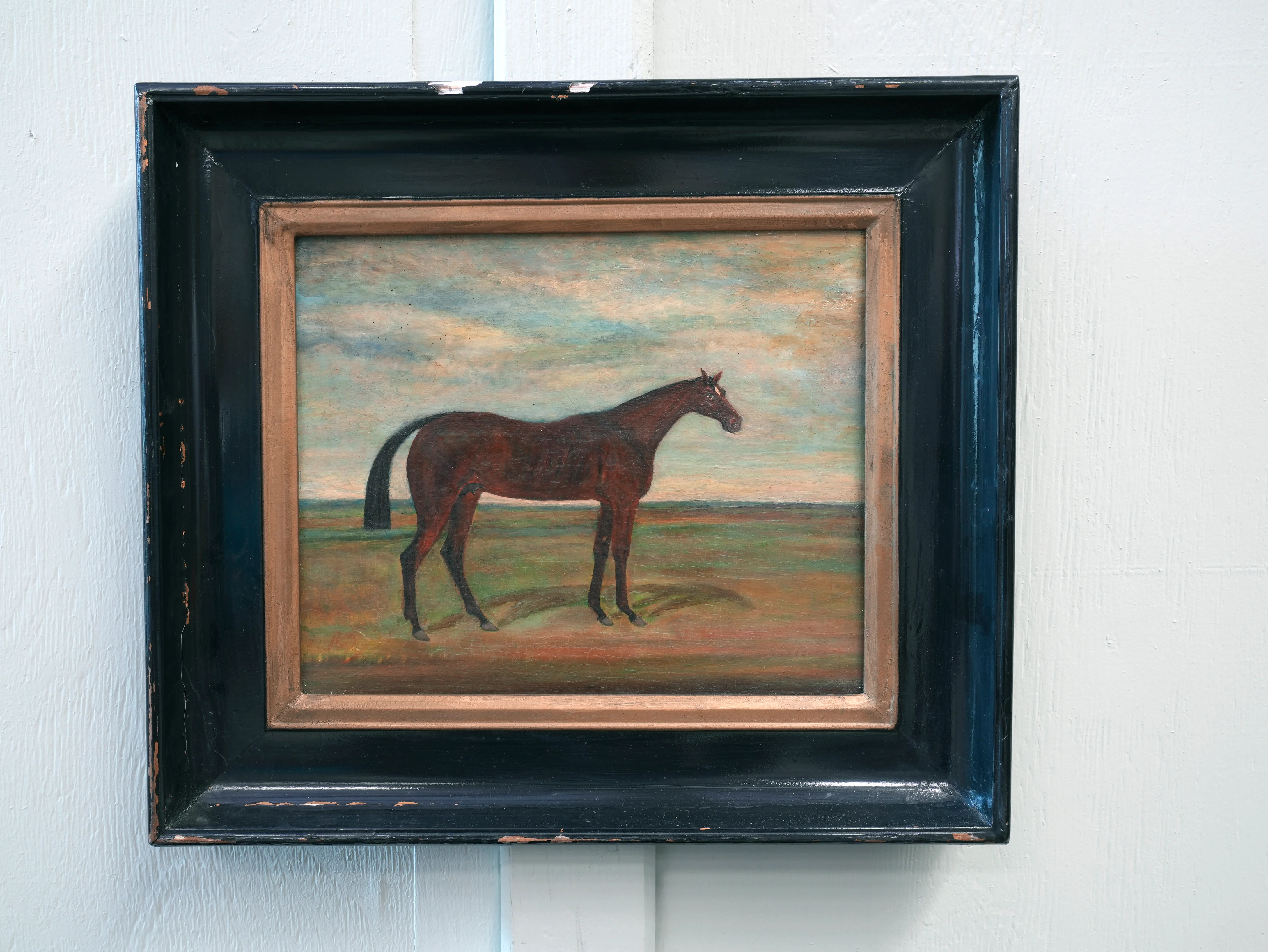An 18th century Oil of a Bay Mare - Image 5