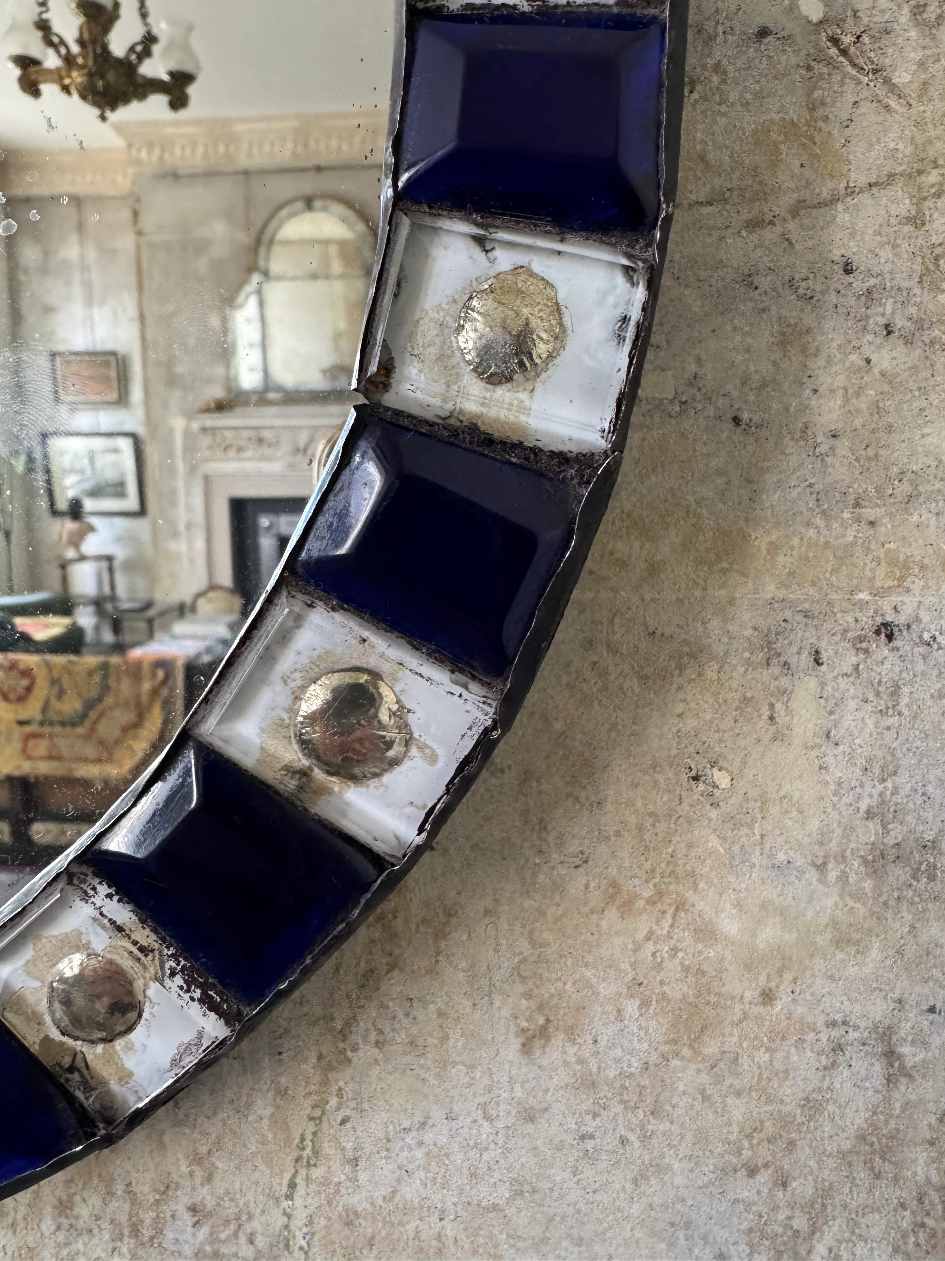 A 19th Century Irish All Glass Mirror - Image 6