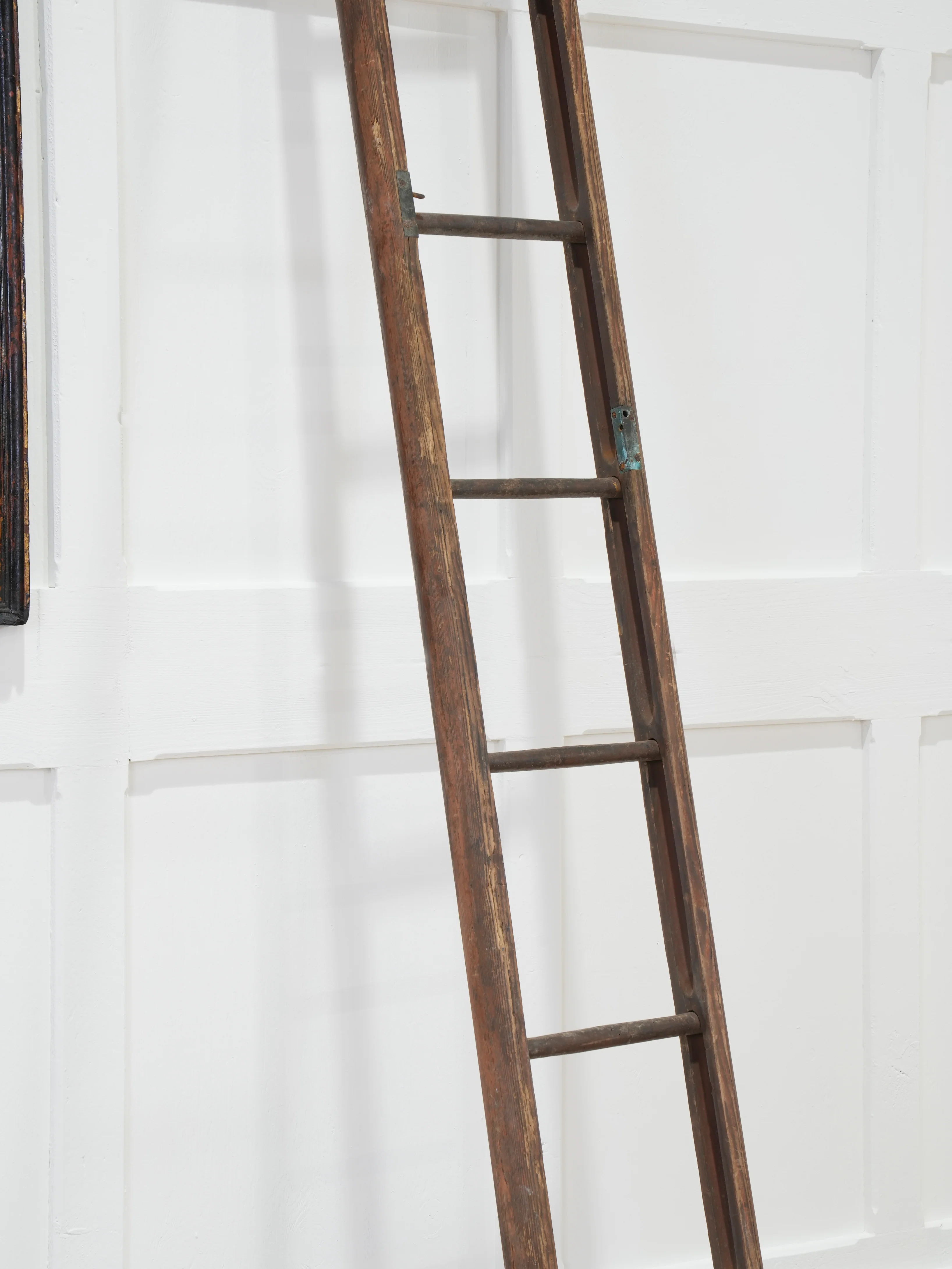 A 19th Century Folding Pole Ladder - Image 4