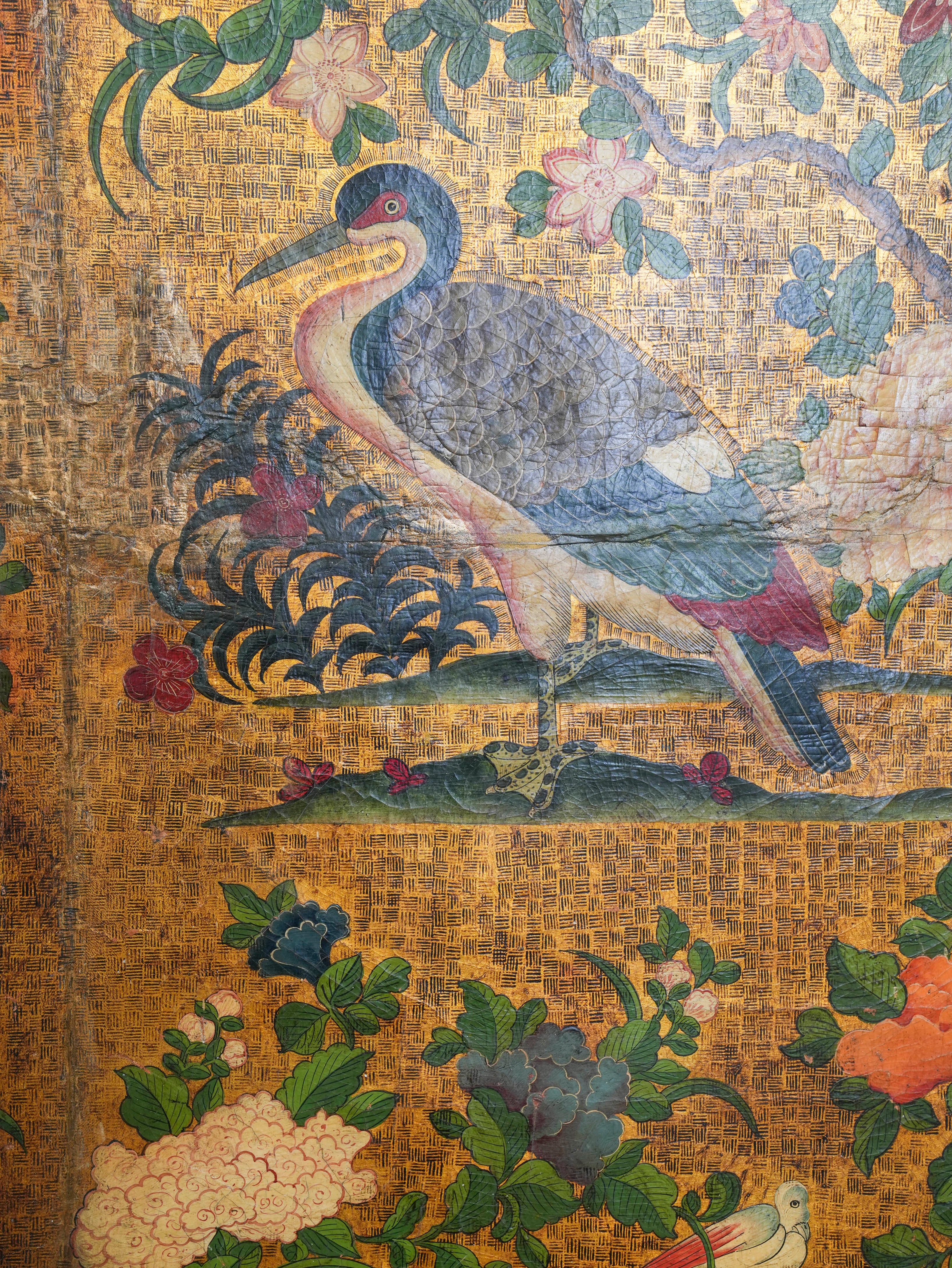 A Pair of Early 18th Century “Japanese” Leather Panels - Image 8