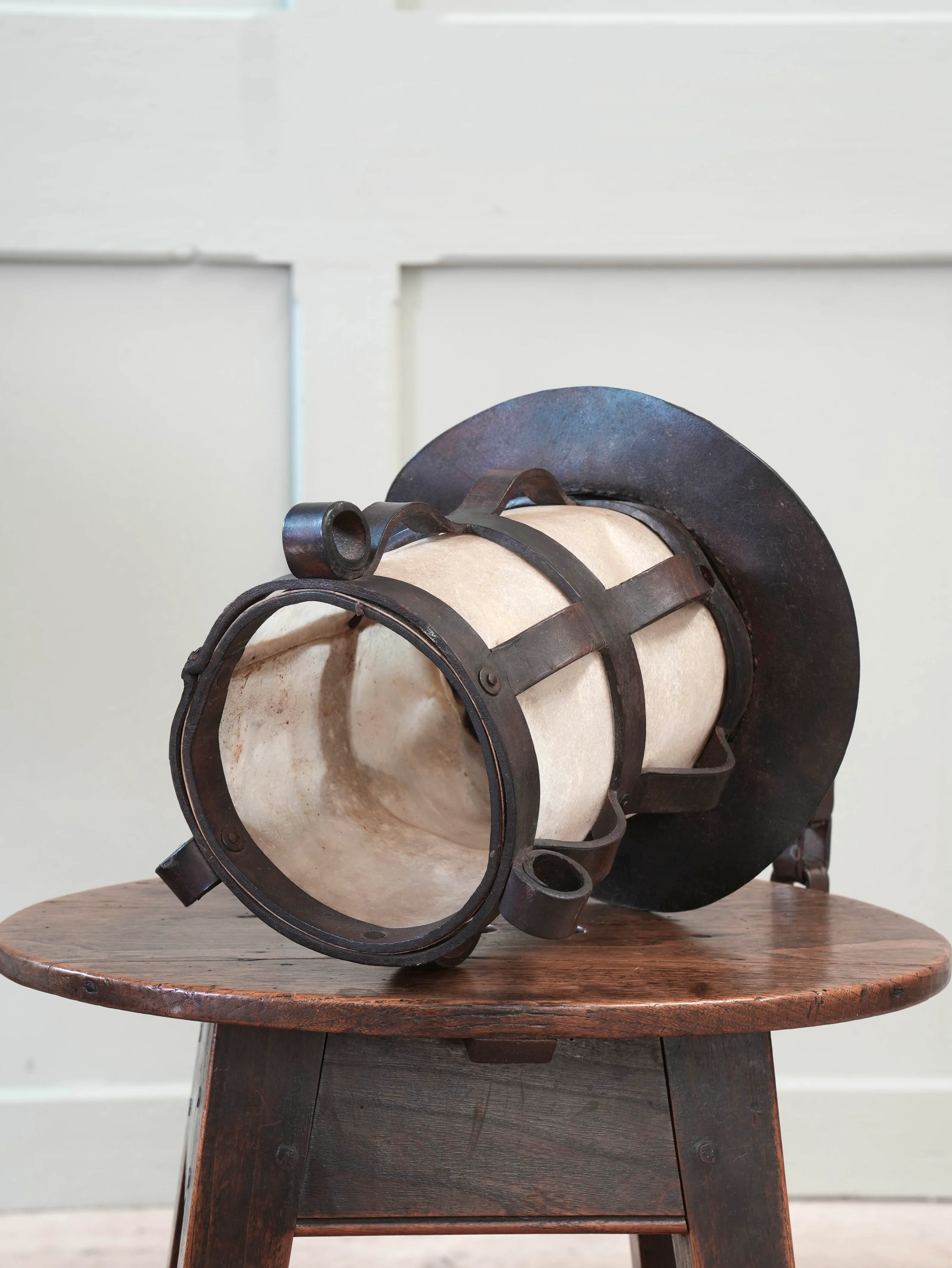 A Leather & Velum Lantern - Image 12