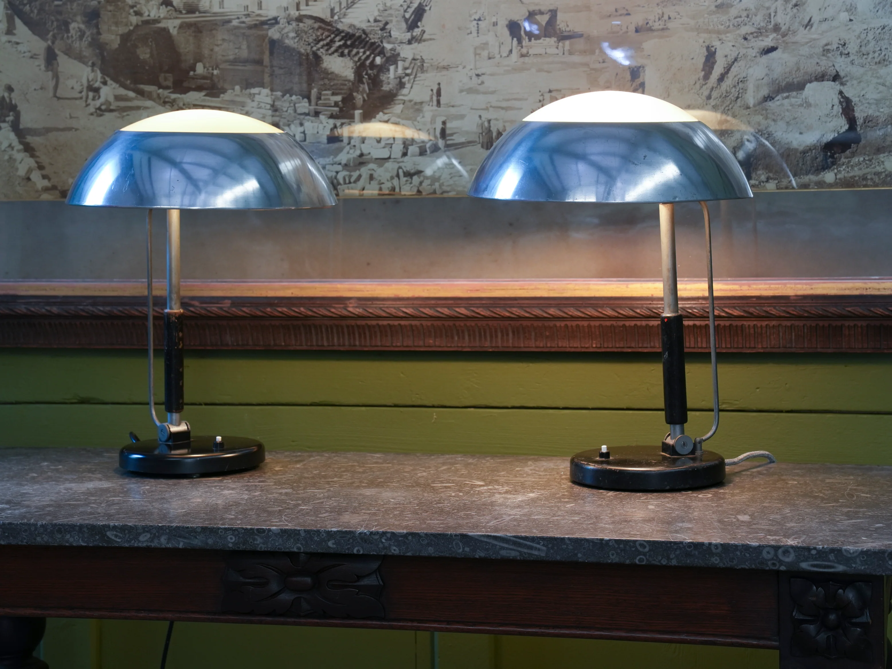 A Pair of Karl Trabert Desk Lamps - Image 2