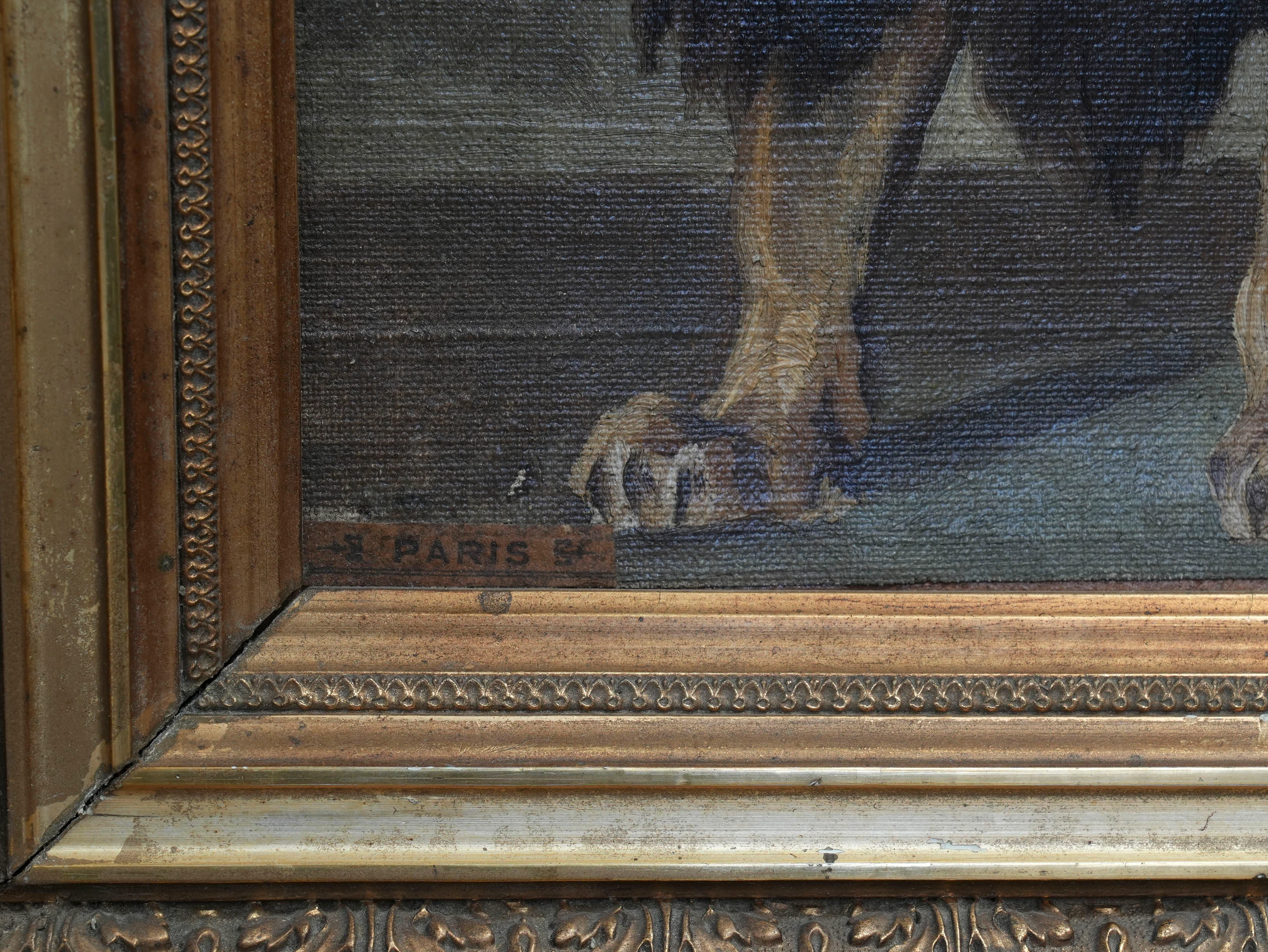 A 19th Century Oil On Board - Image 5