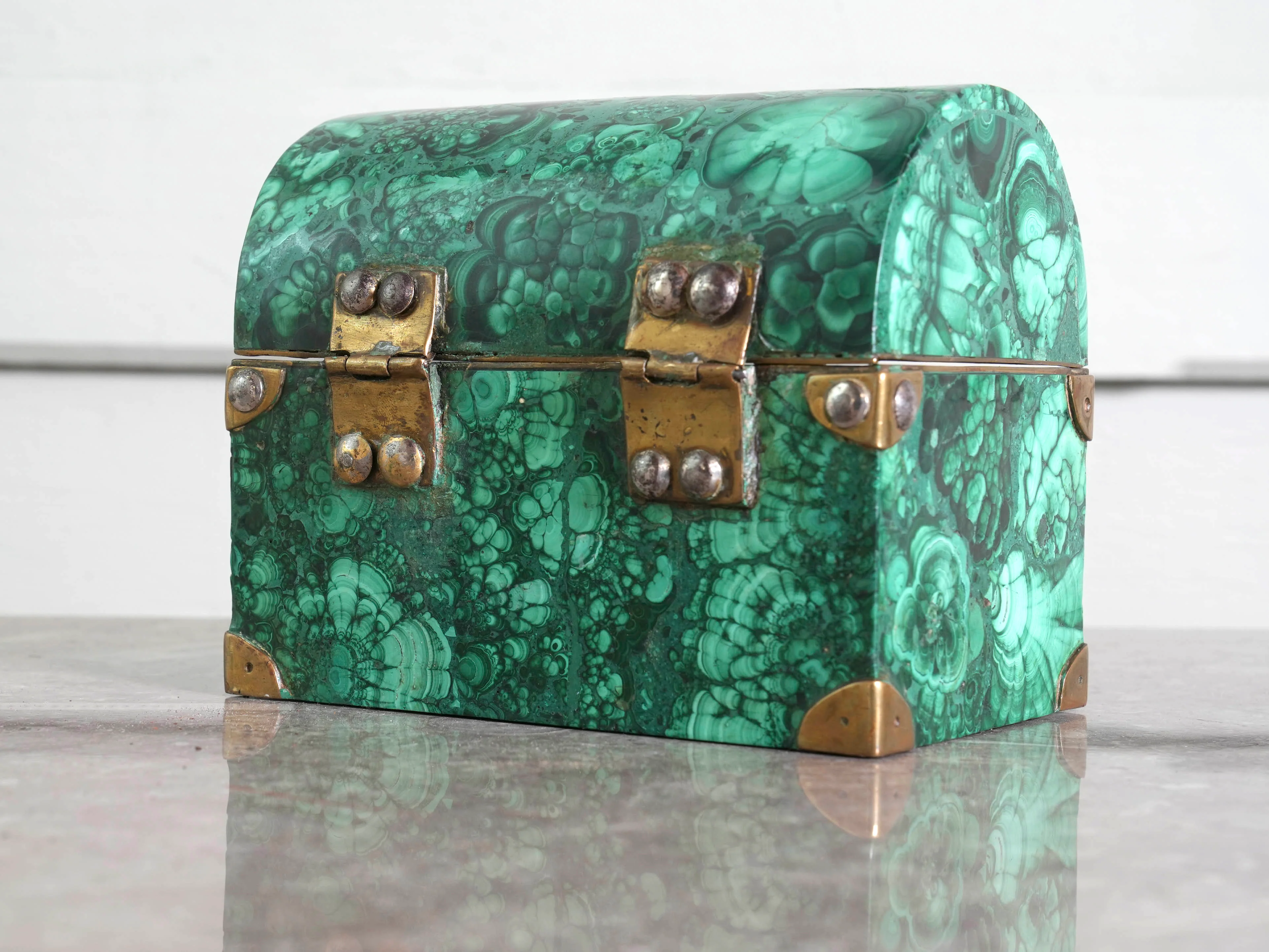 A Malachite Trinket Box - Image 7