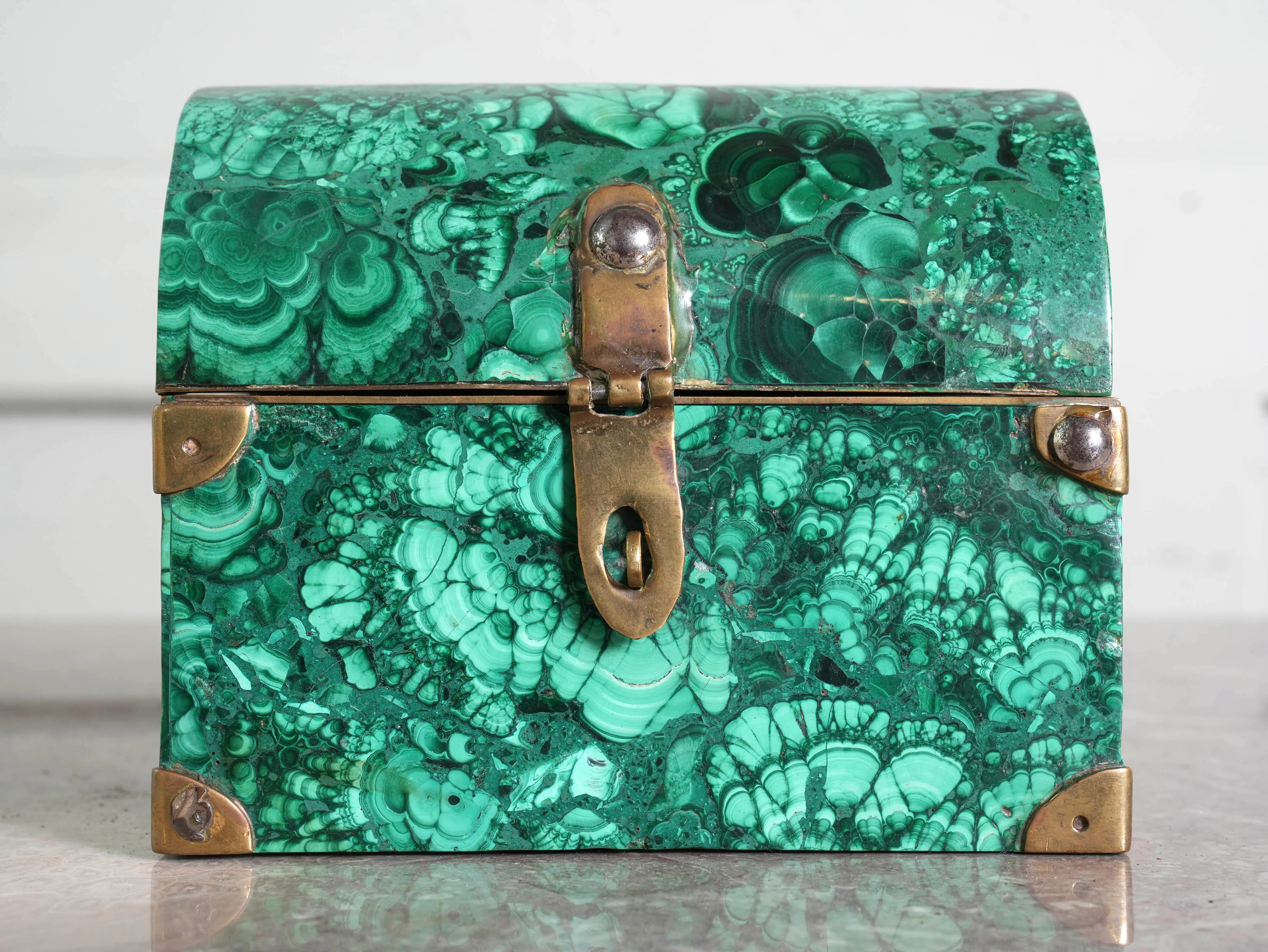A Malachite Trinket Box - Image 8