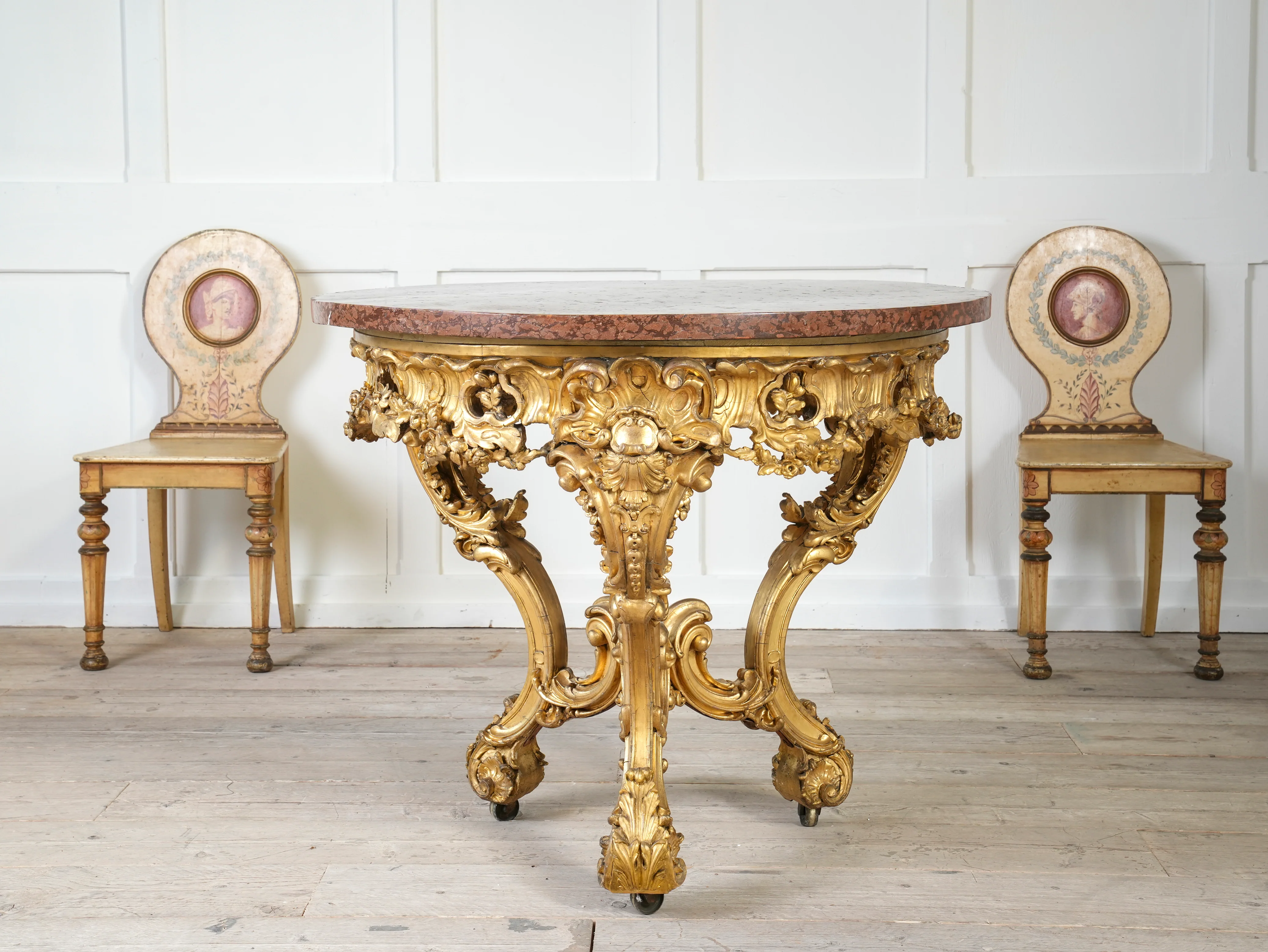 A Mid 19th Century Gilt Gesso Centre Table - Image 3