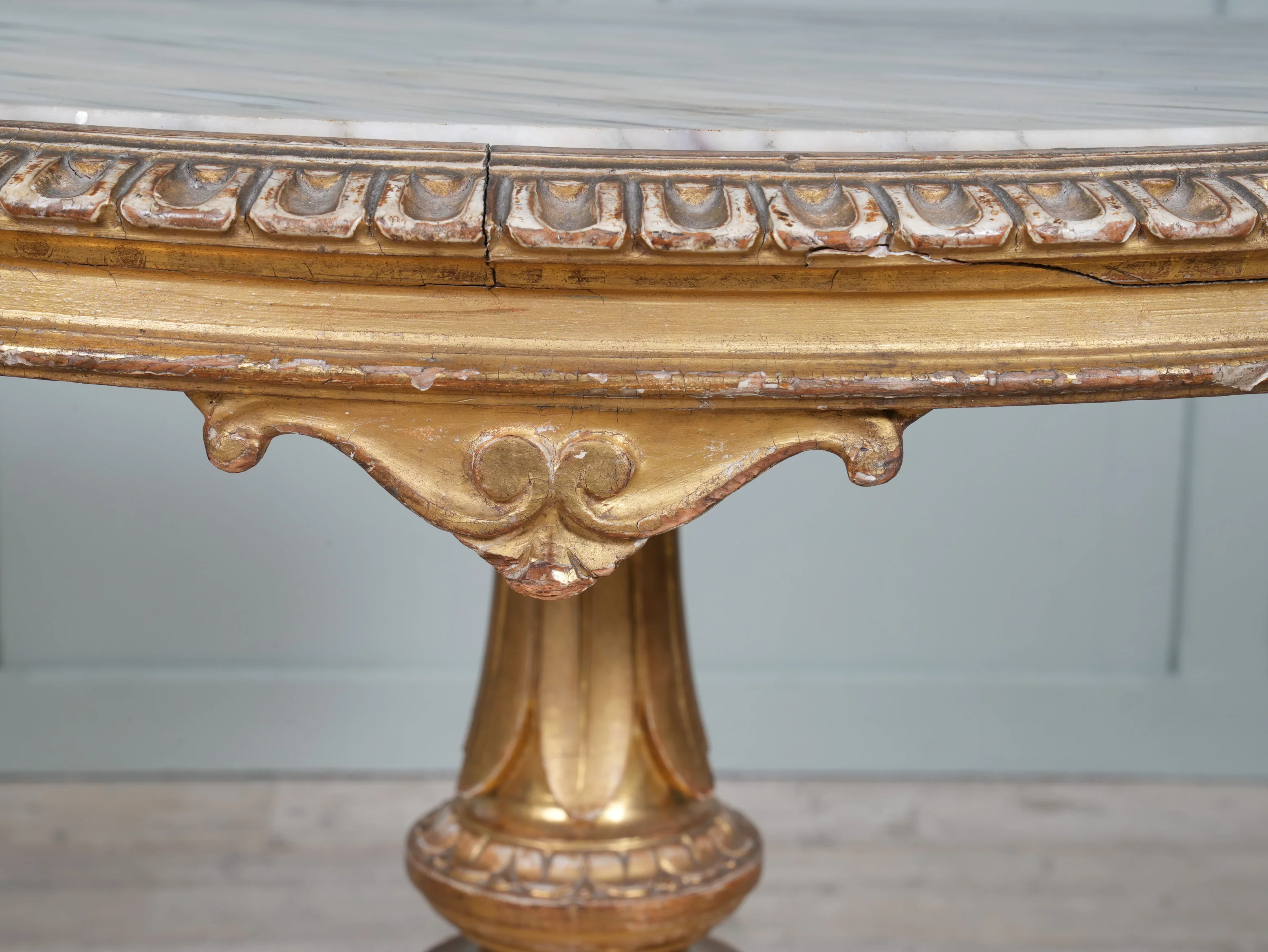 A 19th Century Giltwood & Marble Centre Table - Image 11