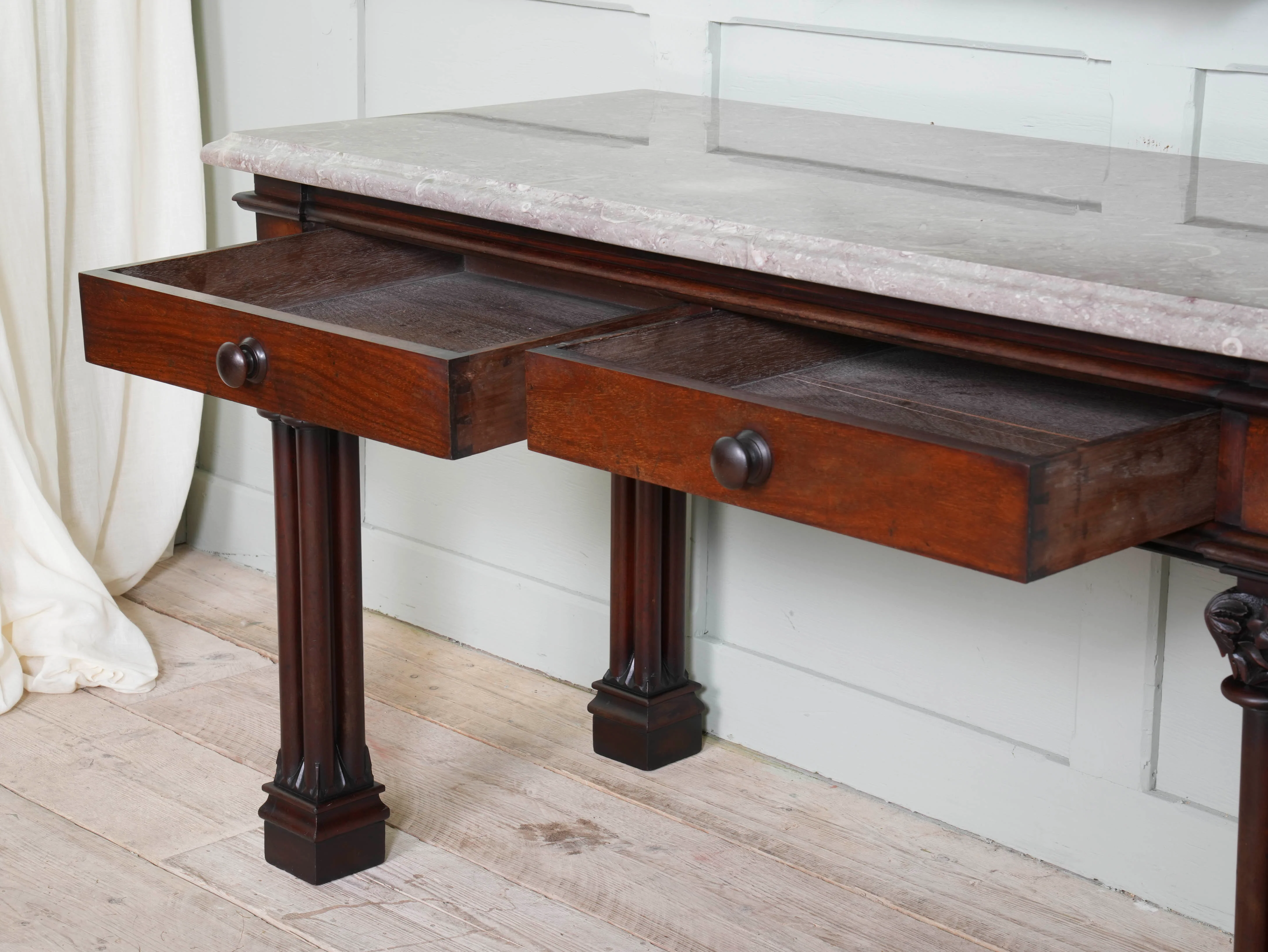 A 19th Century Marble Top Serving Table - Image 16