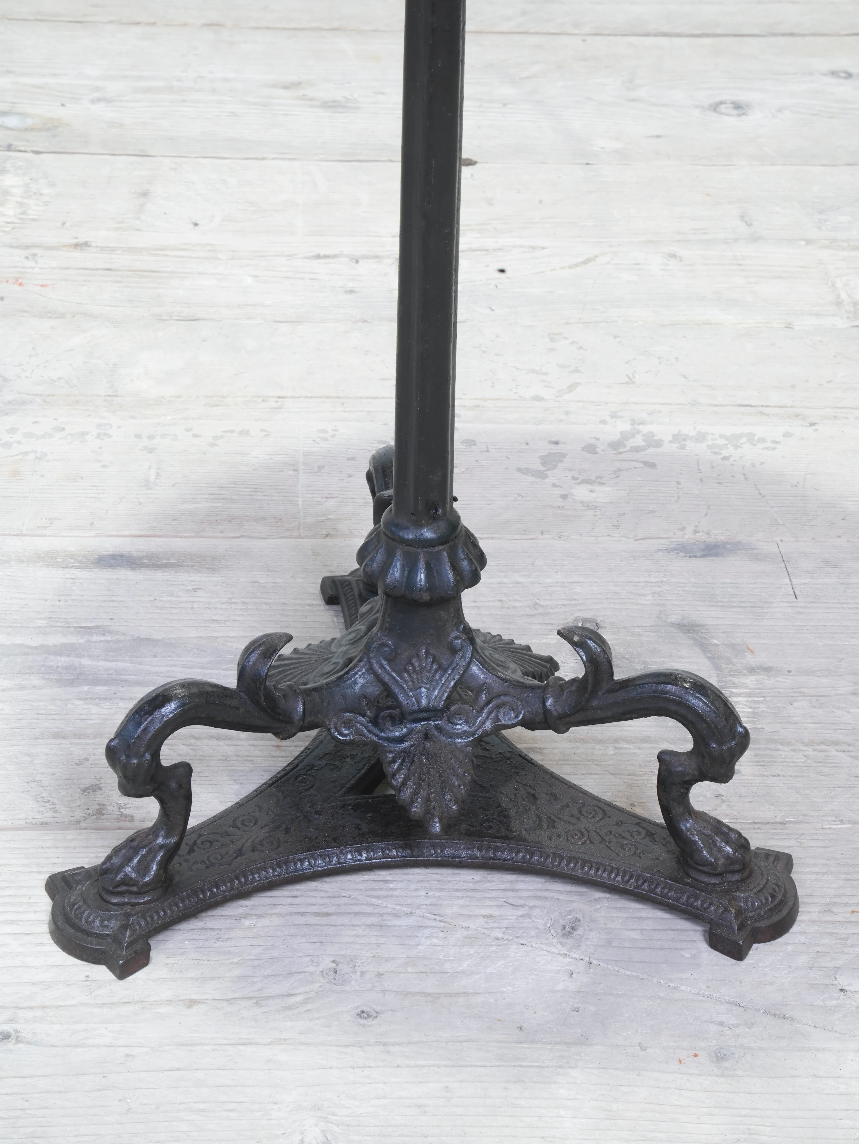A Regency Cast Iron & Marble Side Table - Image 4