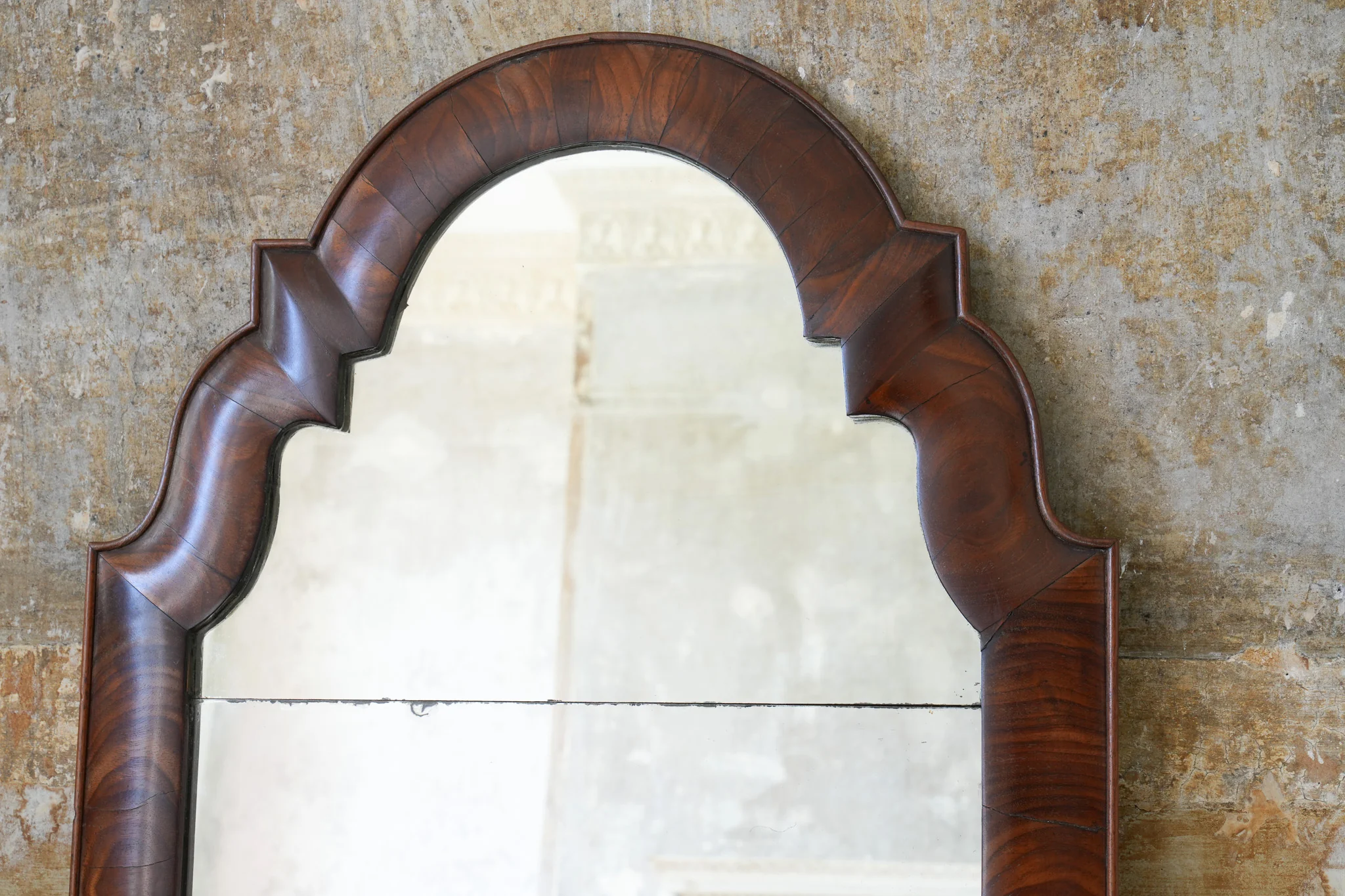A 19th Century Walnut Pier Mirror - Image 8