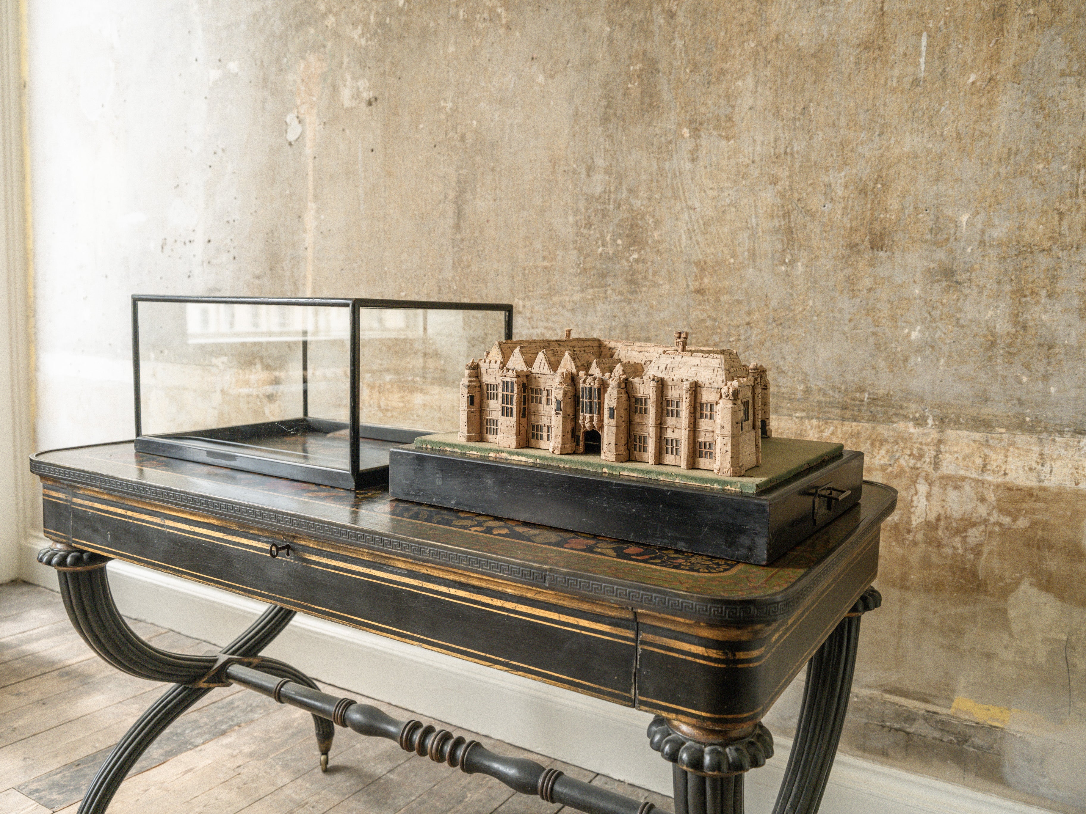 A Cork Model of Hengrave Hall Suffolk - Image 2