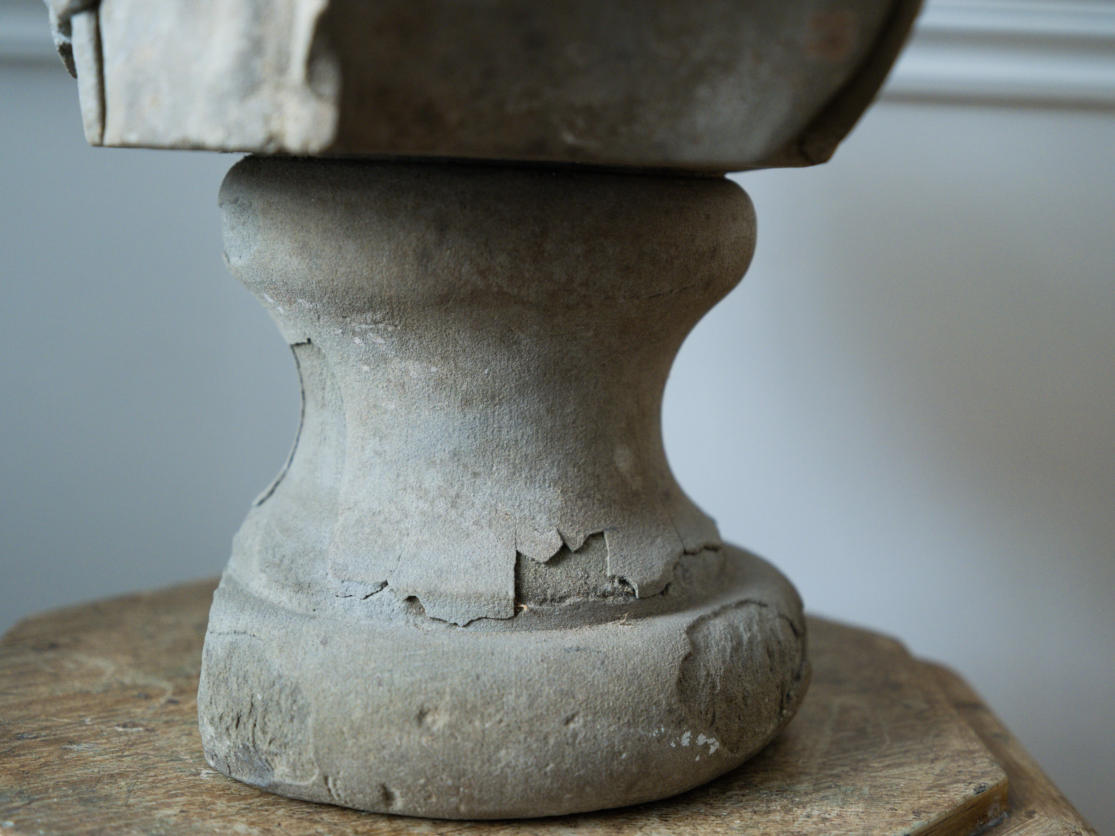 An 18th Century Carved Stone Male Bust - Image 12