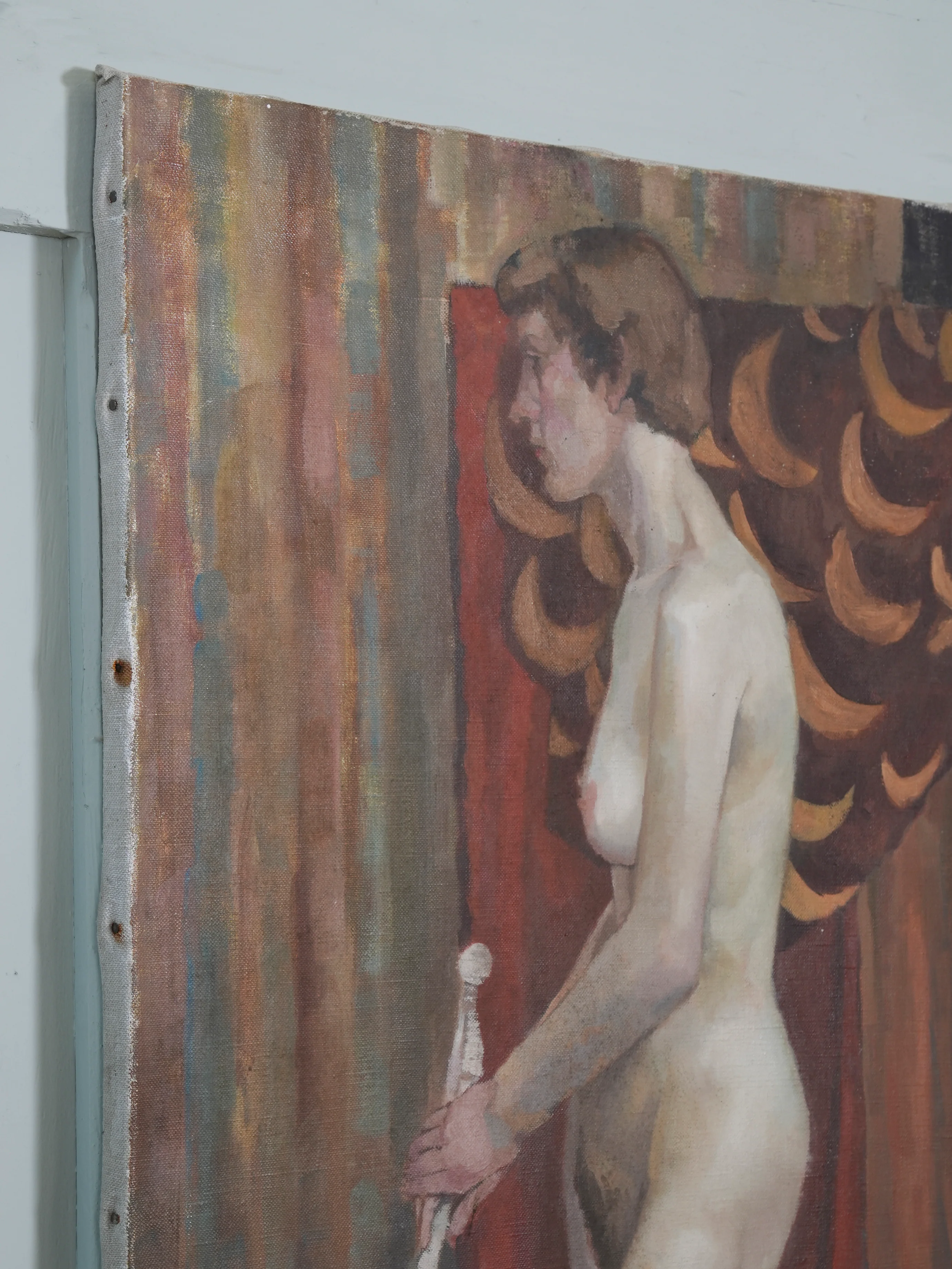 A Female Nude Oil on Canvas - Image 6