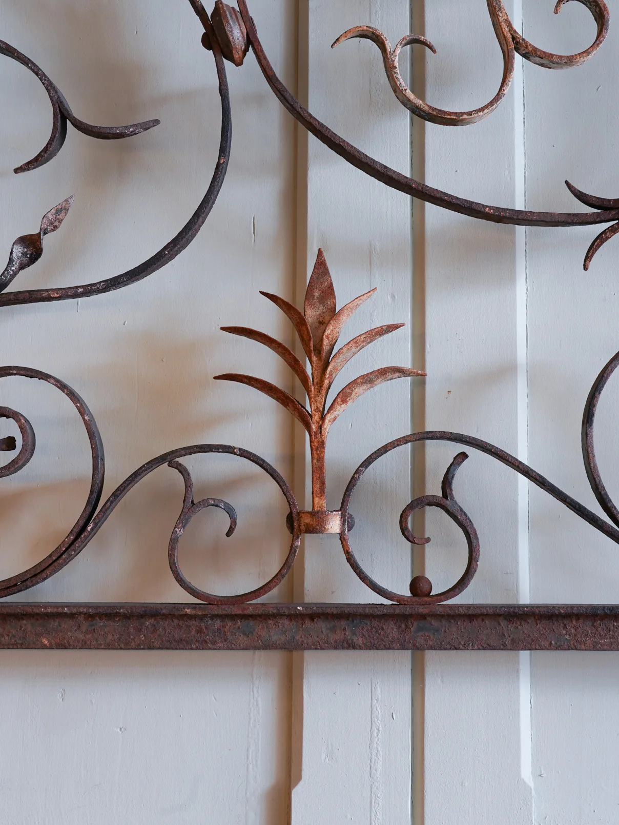 A George III Wrought Iron Overthrow - Image 9