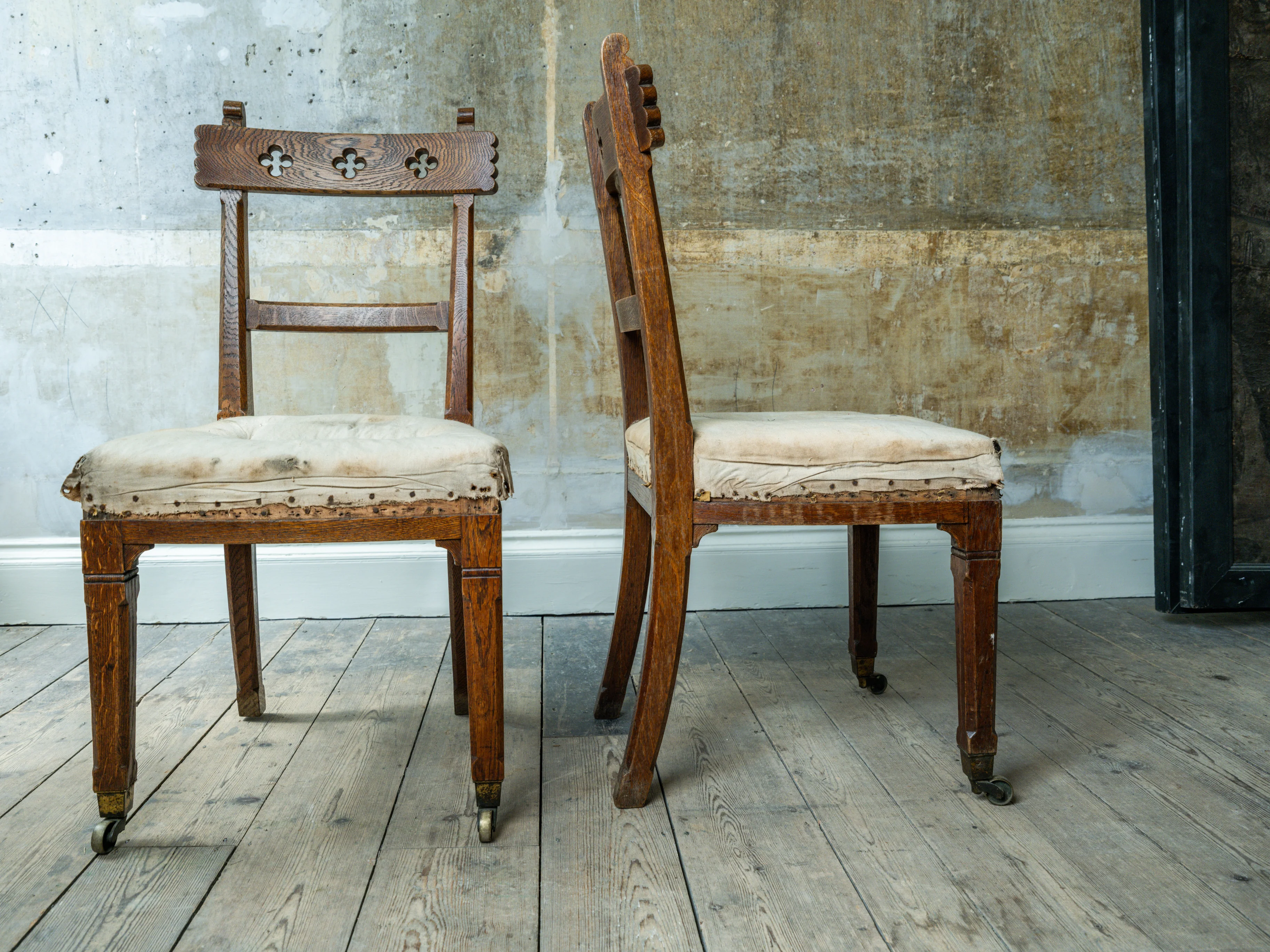 A Pair of 19th Century Holland & Sons Side Chairs - Image 4