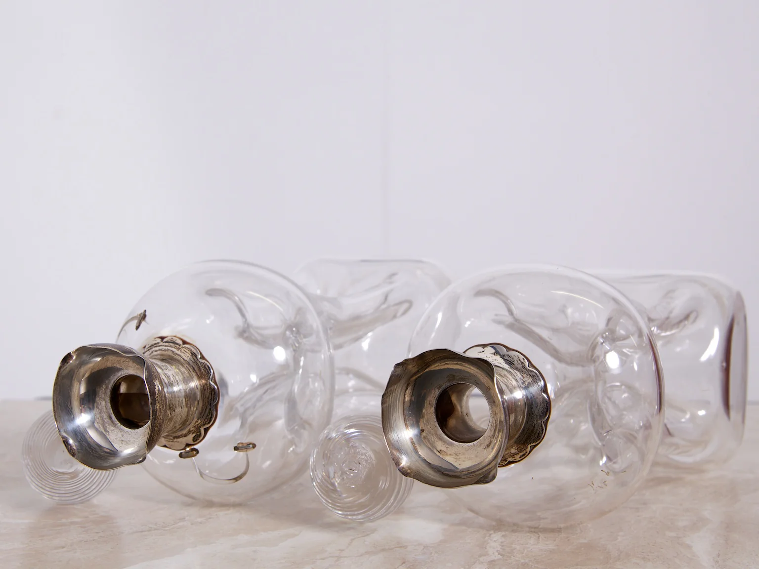 A Pair of Glug Glug Decanters - Image 10