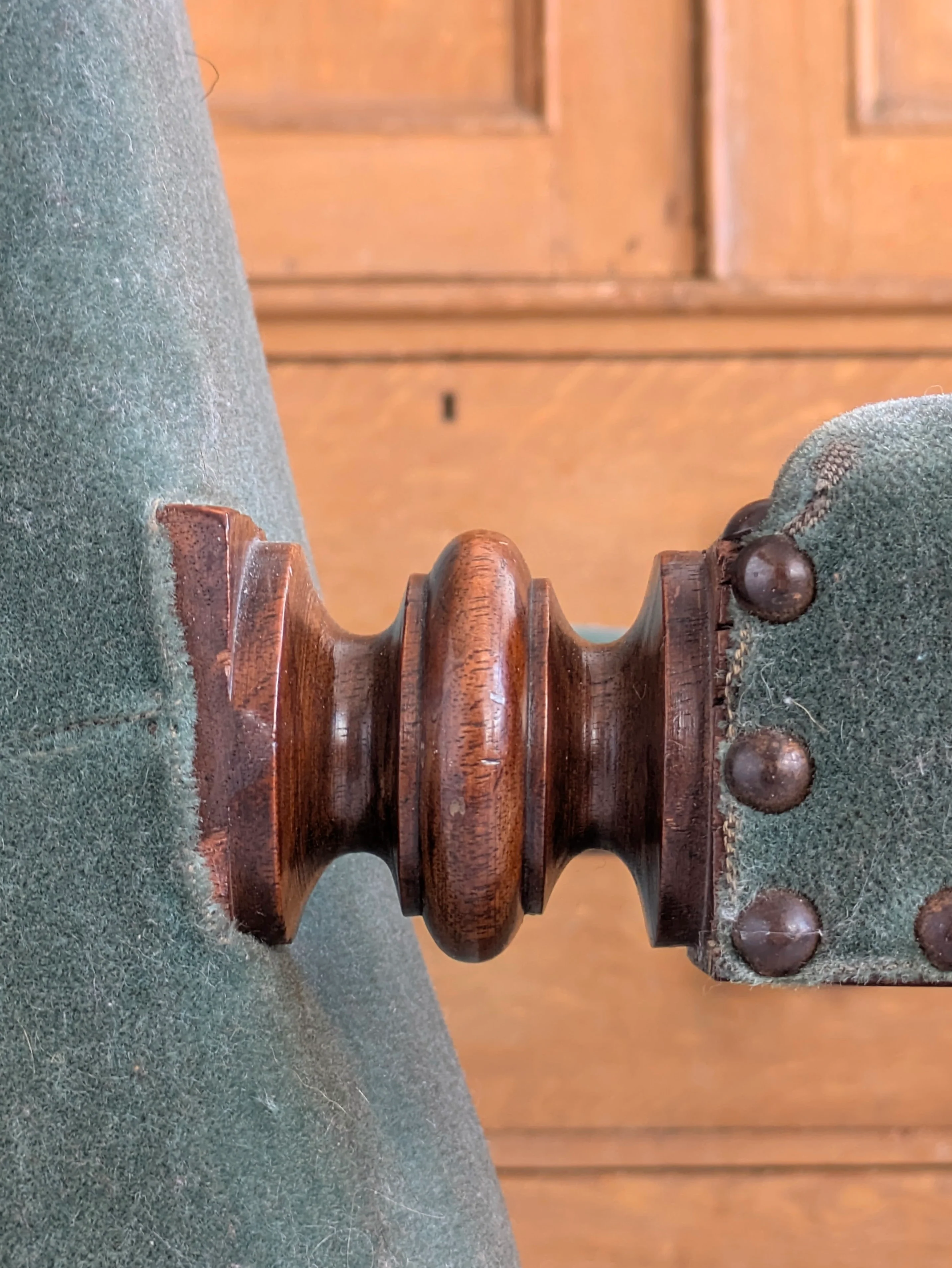 A Pair of 19th Century Walnut Armchairs - Image 10
