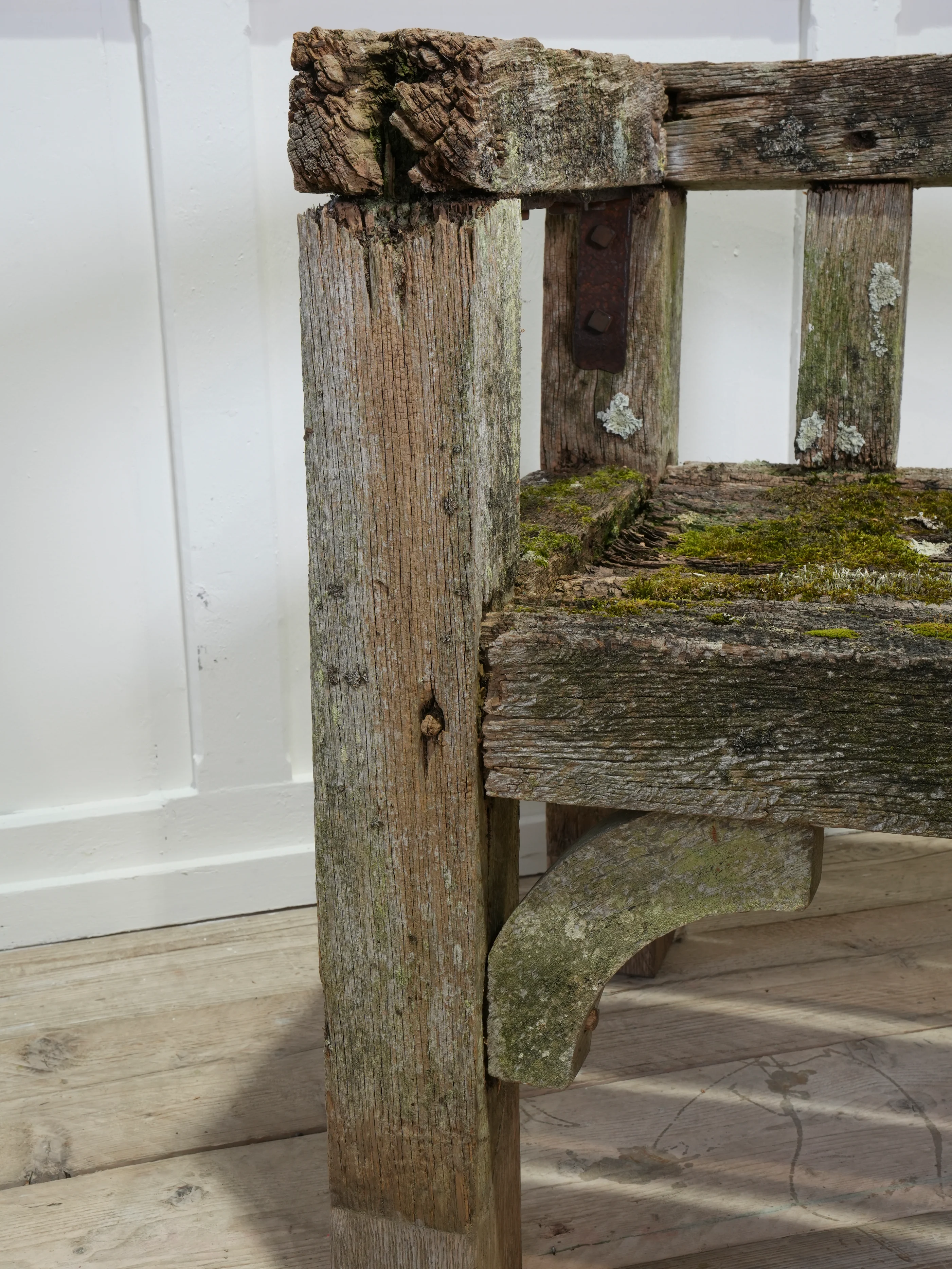 A Pair of Oak Estate Benches - Image 14