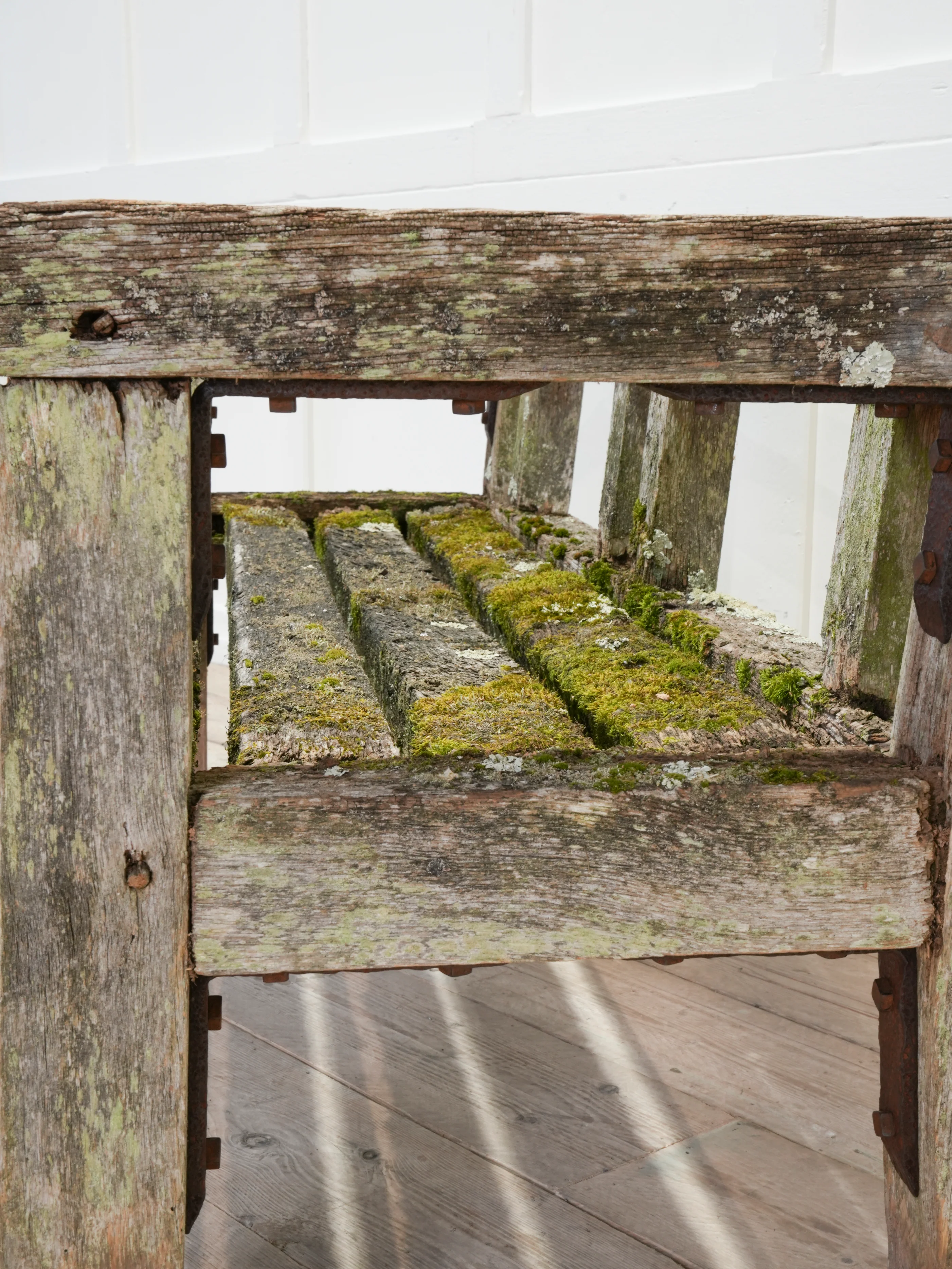A Pair of Oak Estate Benches - Image 27