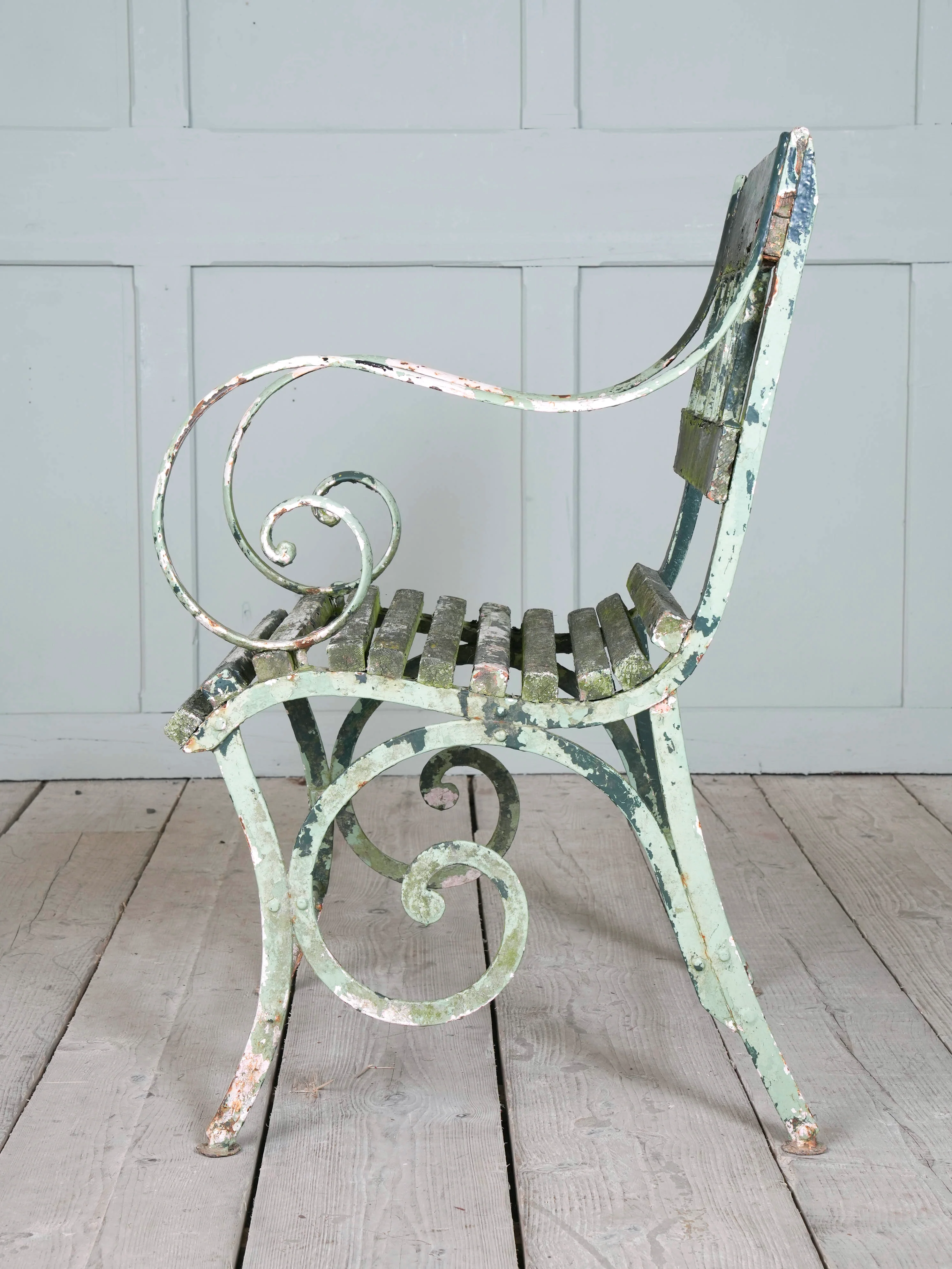 Two Wrought Iron Garden Chairs - Image 7