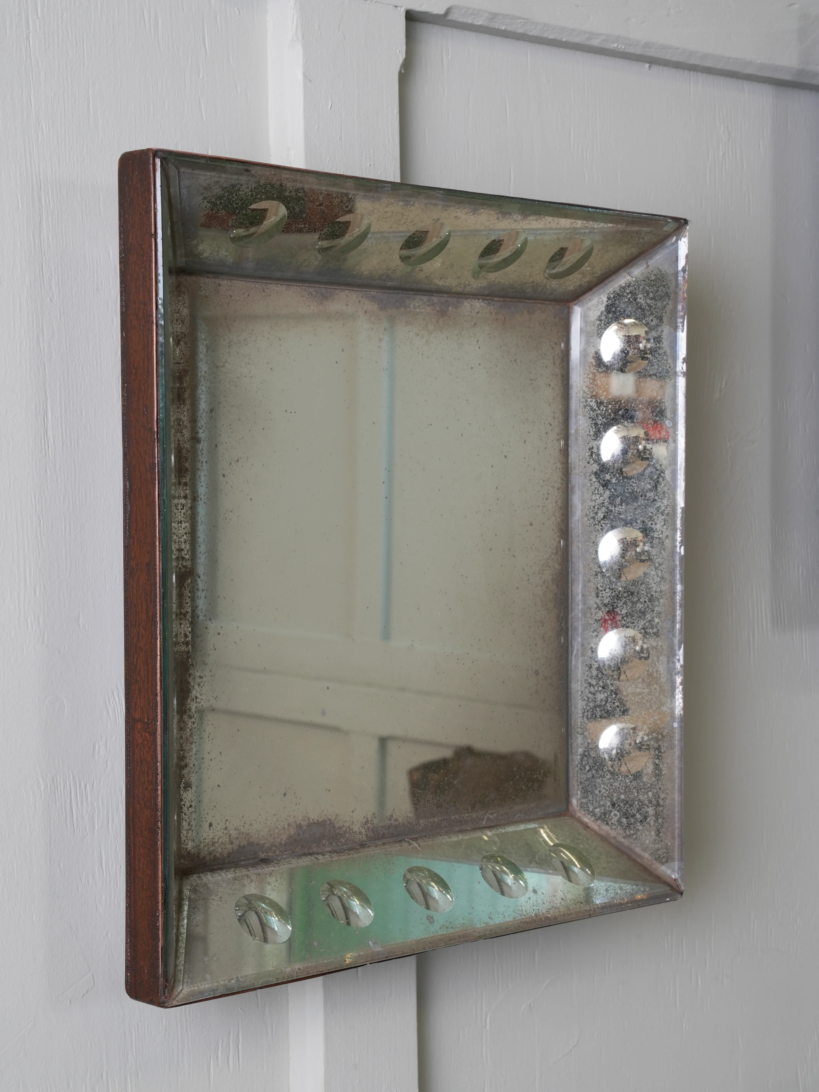 A Pair of Bevelled Wall Mirrors - Image 6