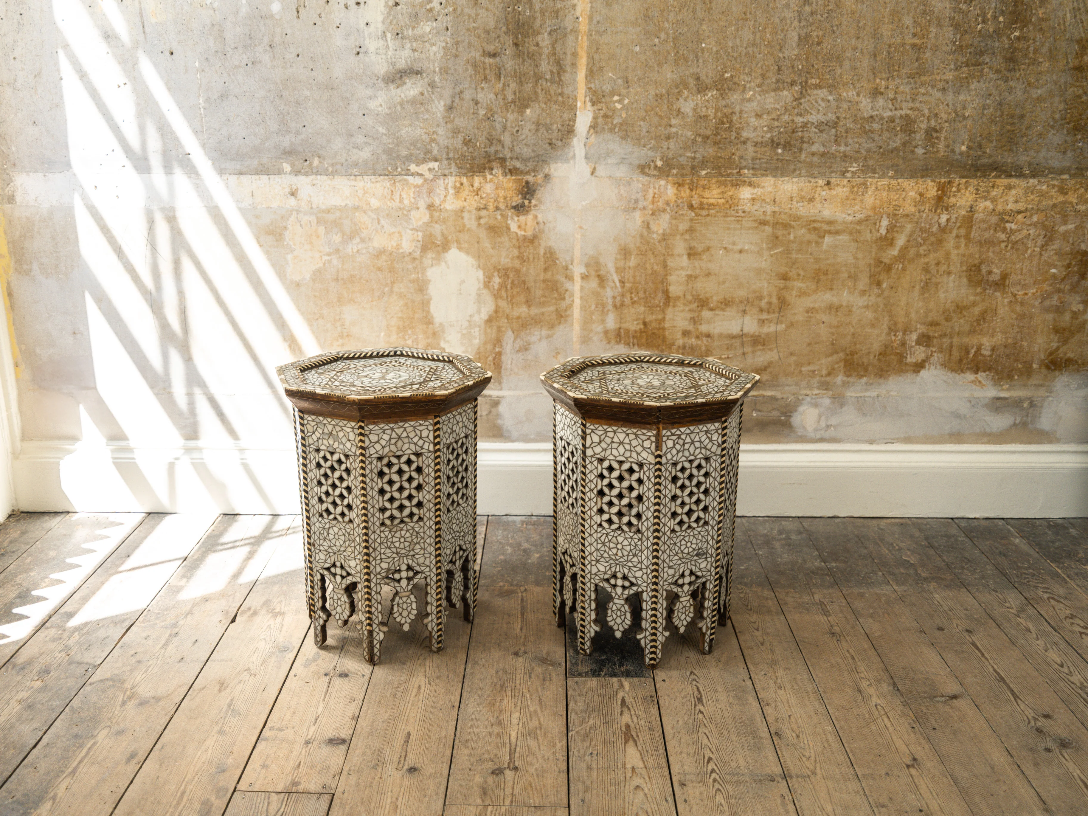 A Pair of Moorish Side Tables - Image 4