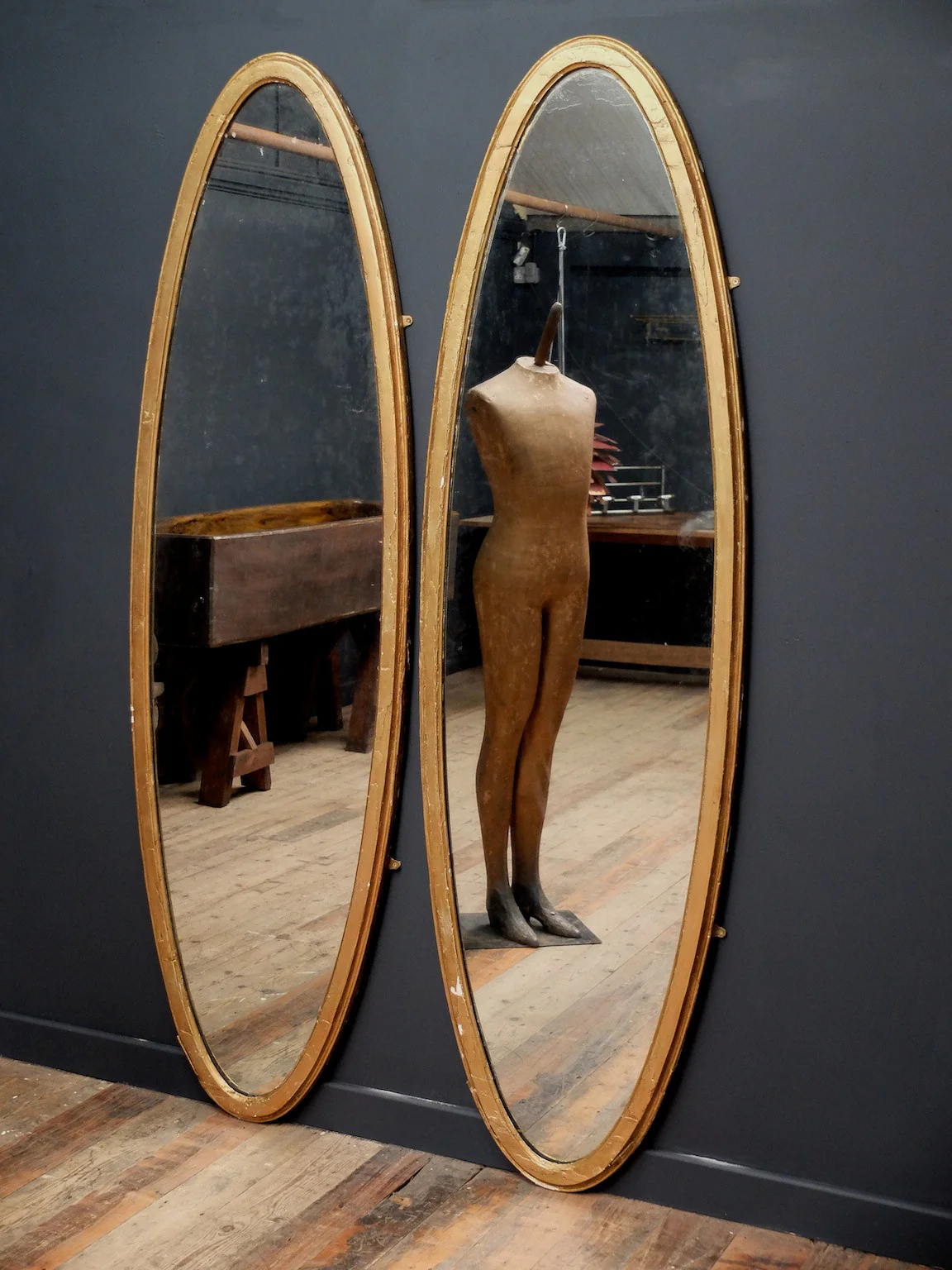 Large Oval Mirrors - Image 3