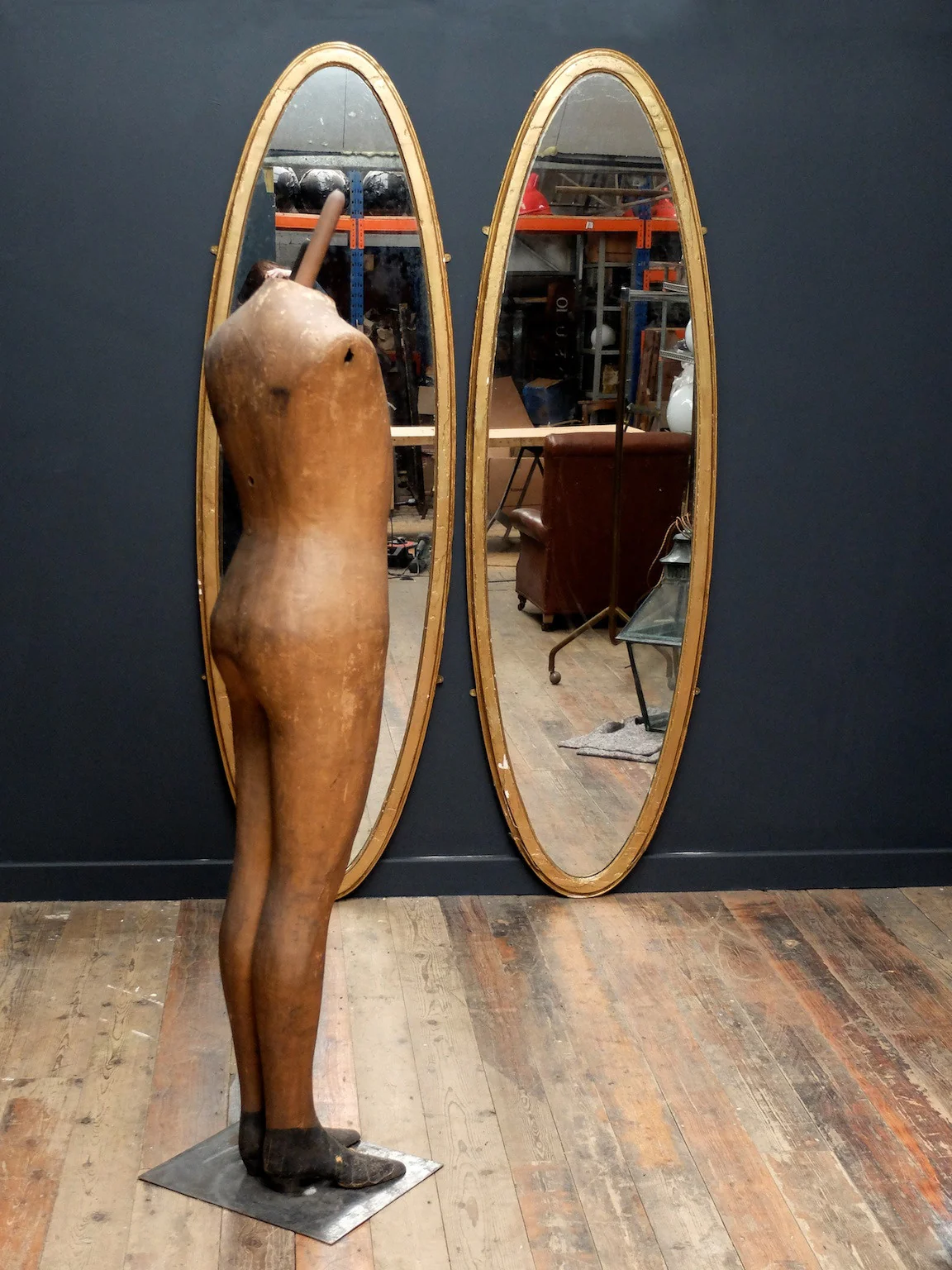 Large Oval Mirrors - Image 8