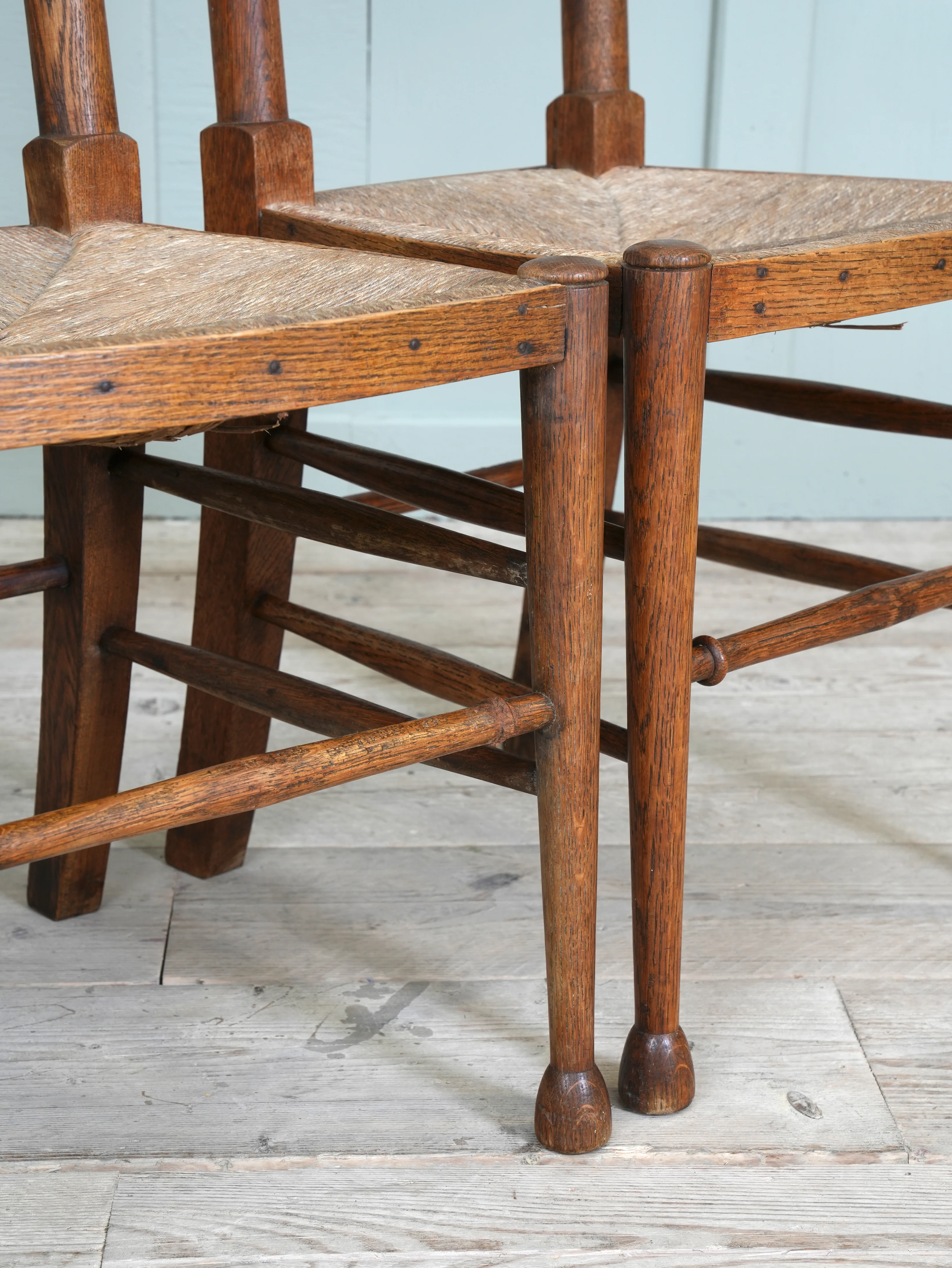 A Pair of William Birch Chairs - Image 5
