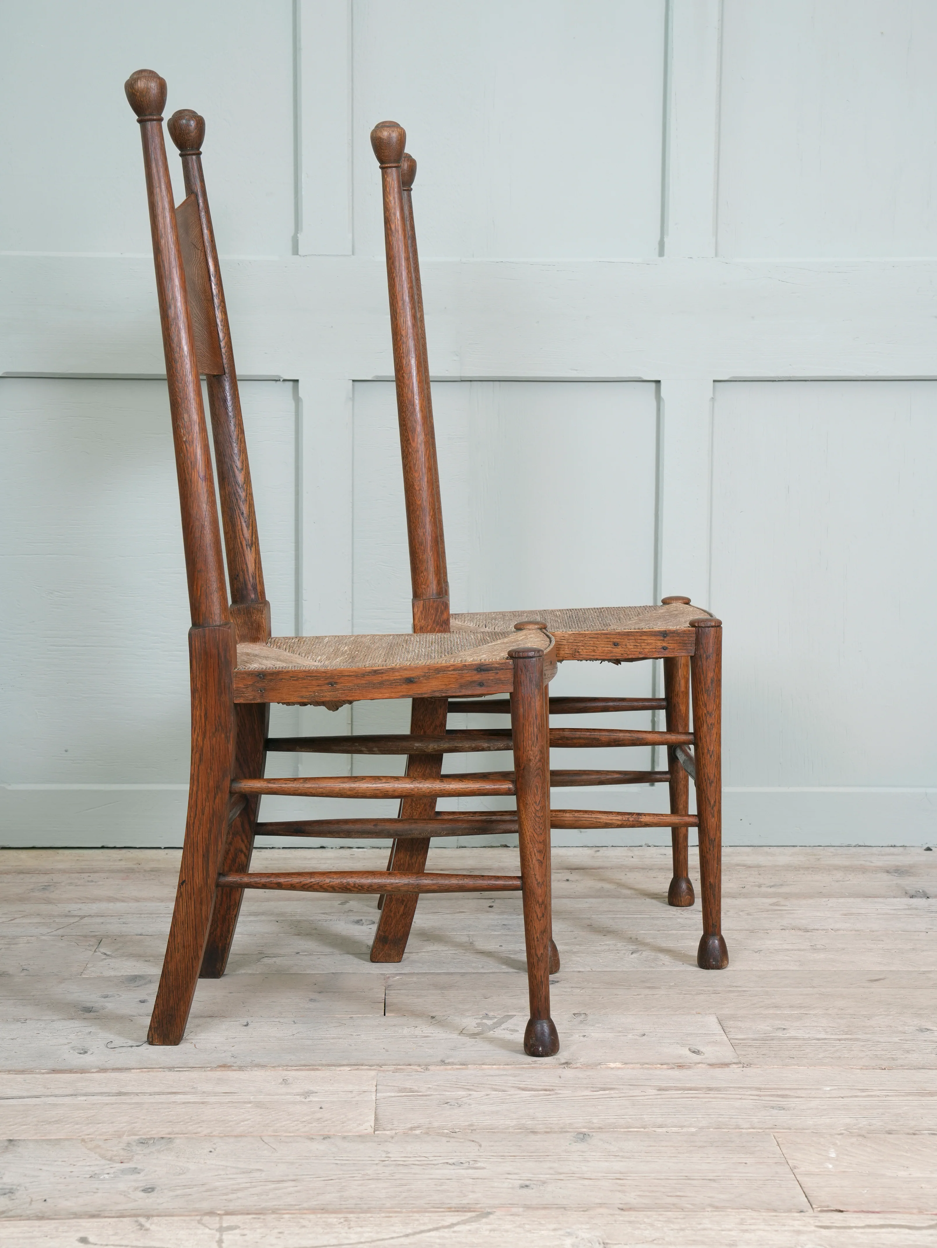 A Pair of William Birch Chairs - Image 7