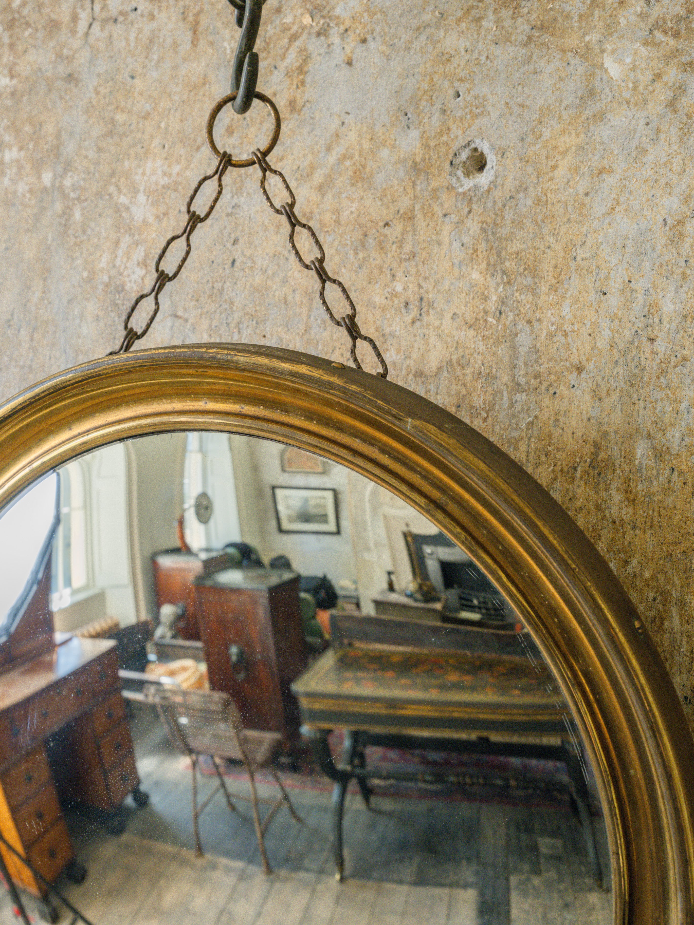 A Pair of Brass Mirrors - Image 4