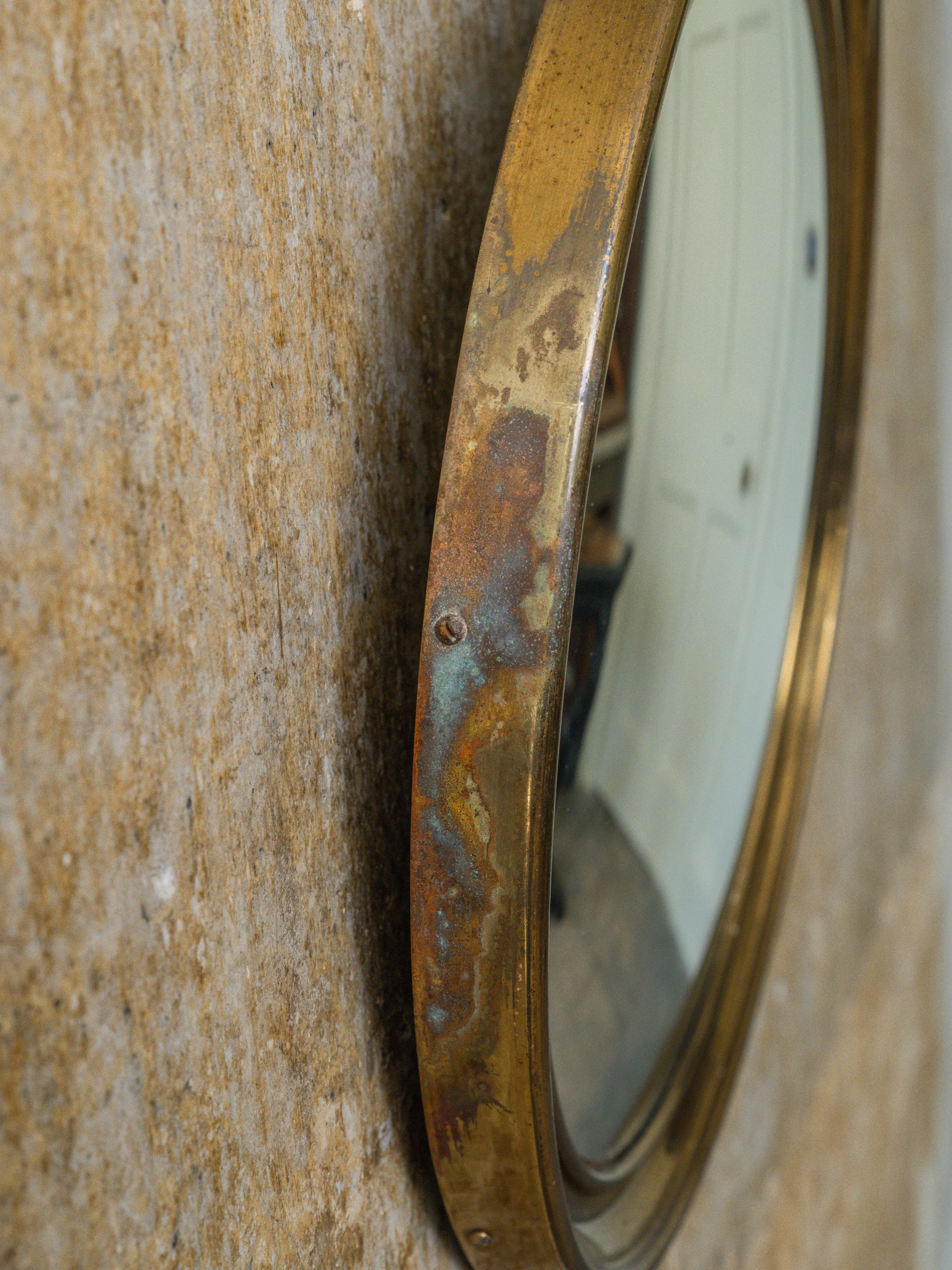 A Pair of Brass Mirrors - Image 6