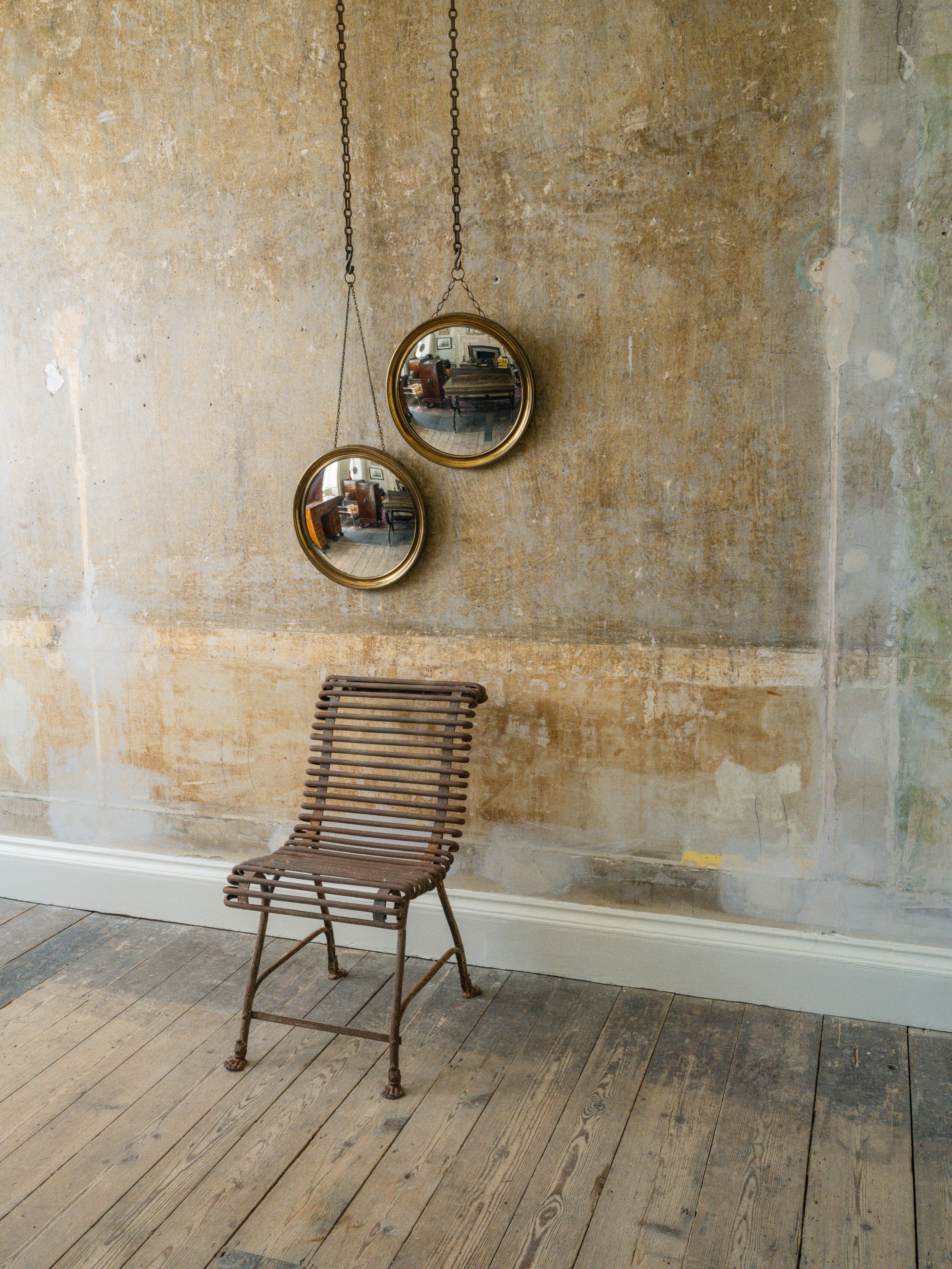 A Pair of Brass Mirrors - Image 7