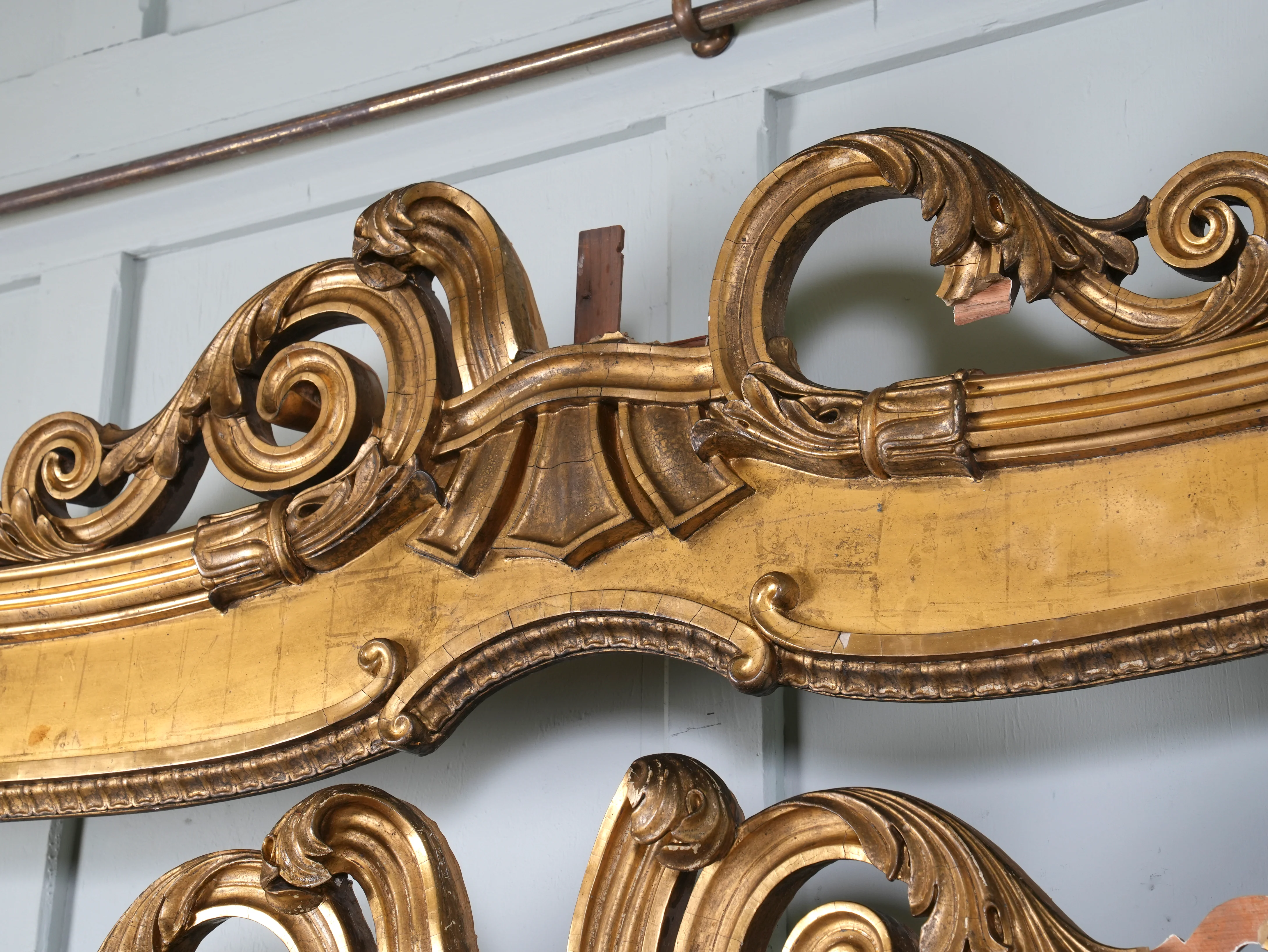 Three George IV Giltwood & Gesso Pelmets - Image 11