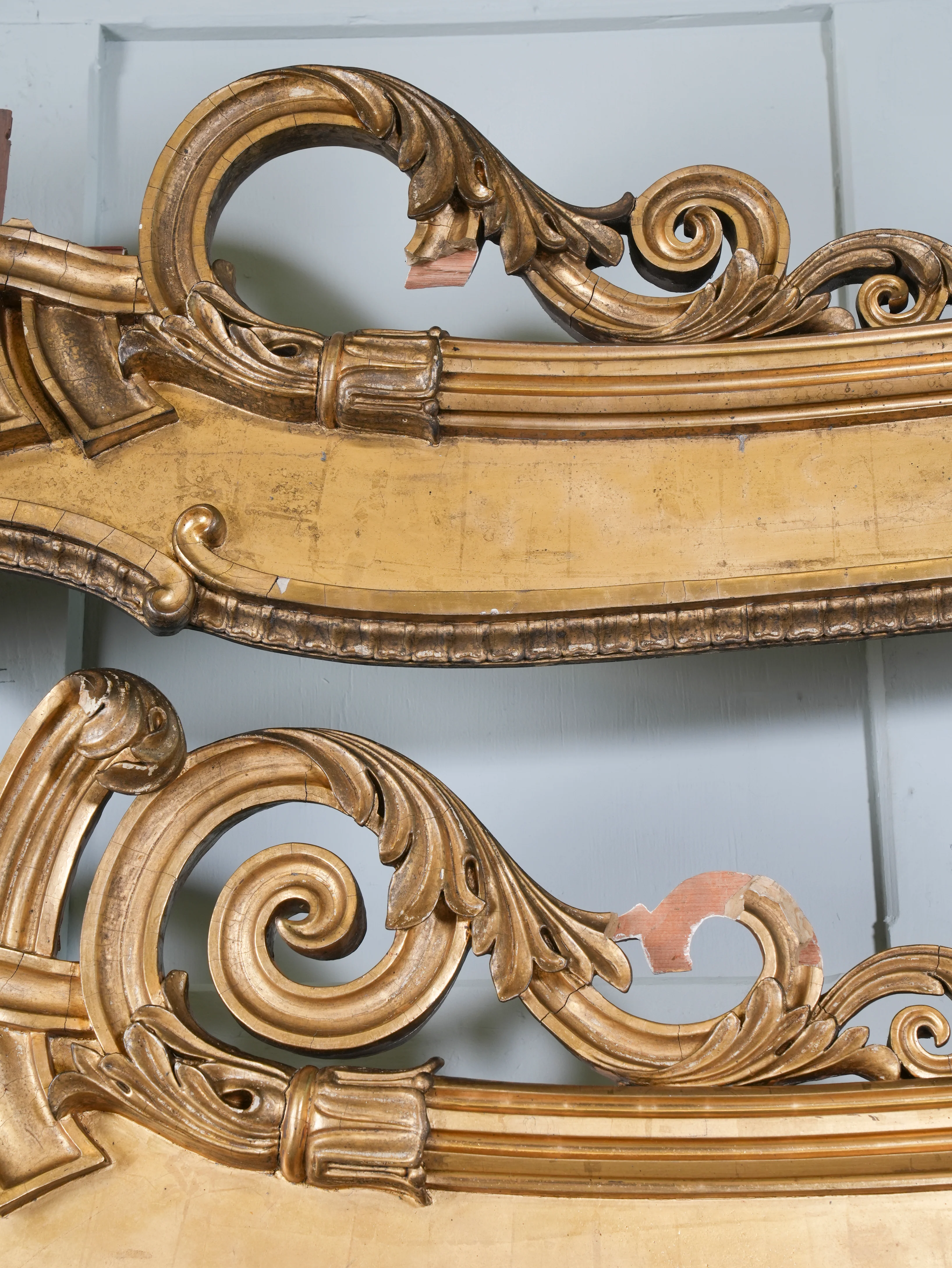 Three George IV Giltwood & Gesso Pelmets - Image 20