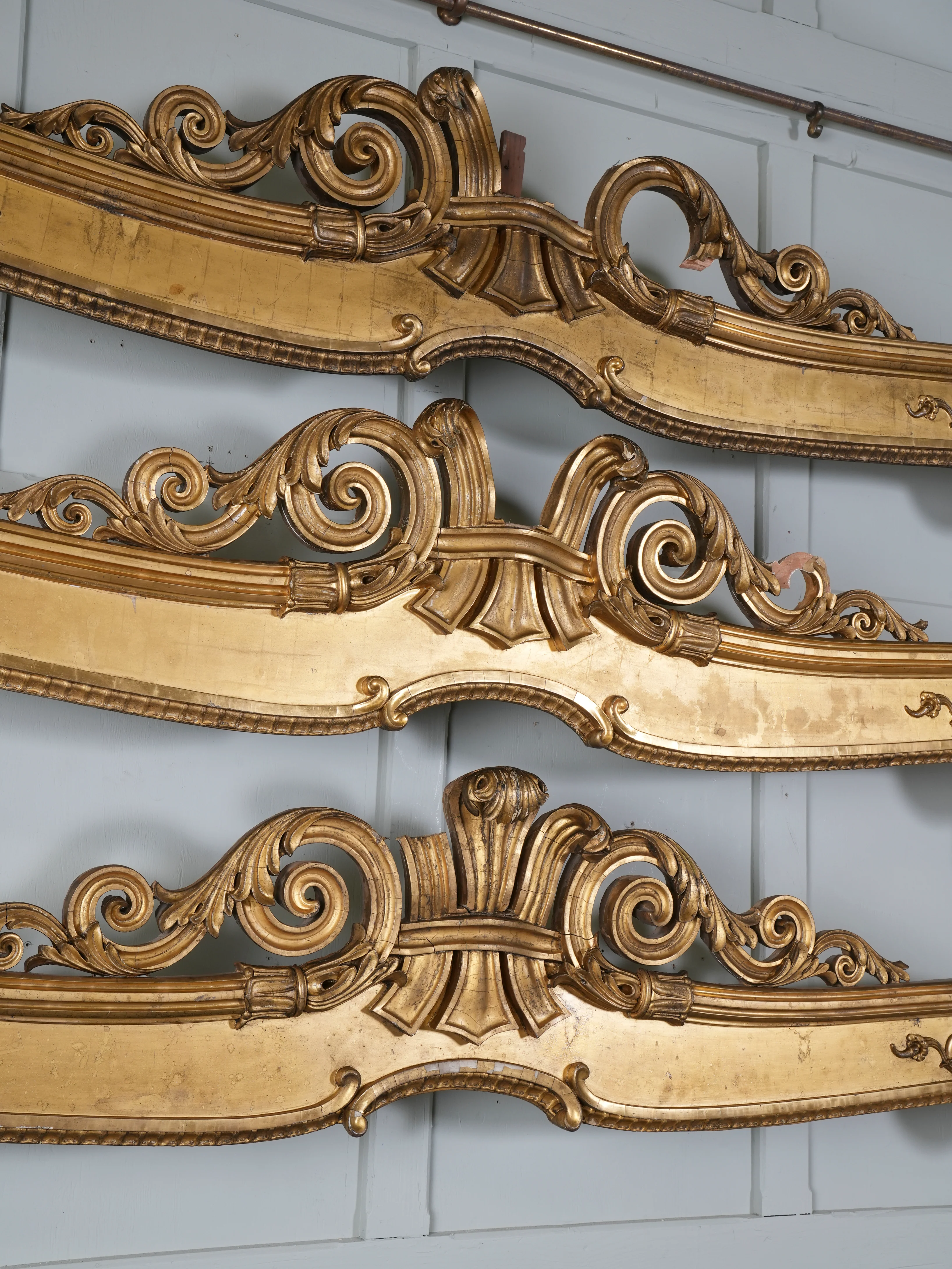 Three George IV Giltwood & Gesso Pelmets - Image 7