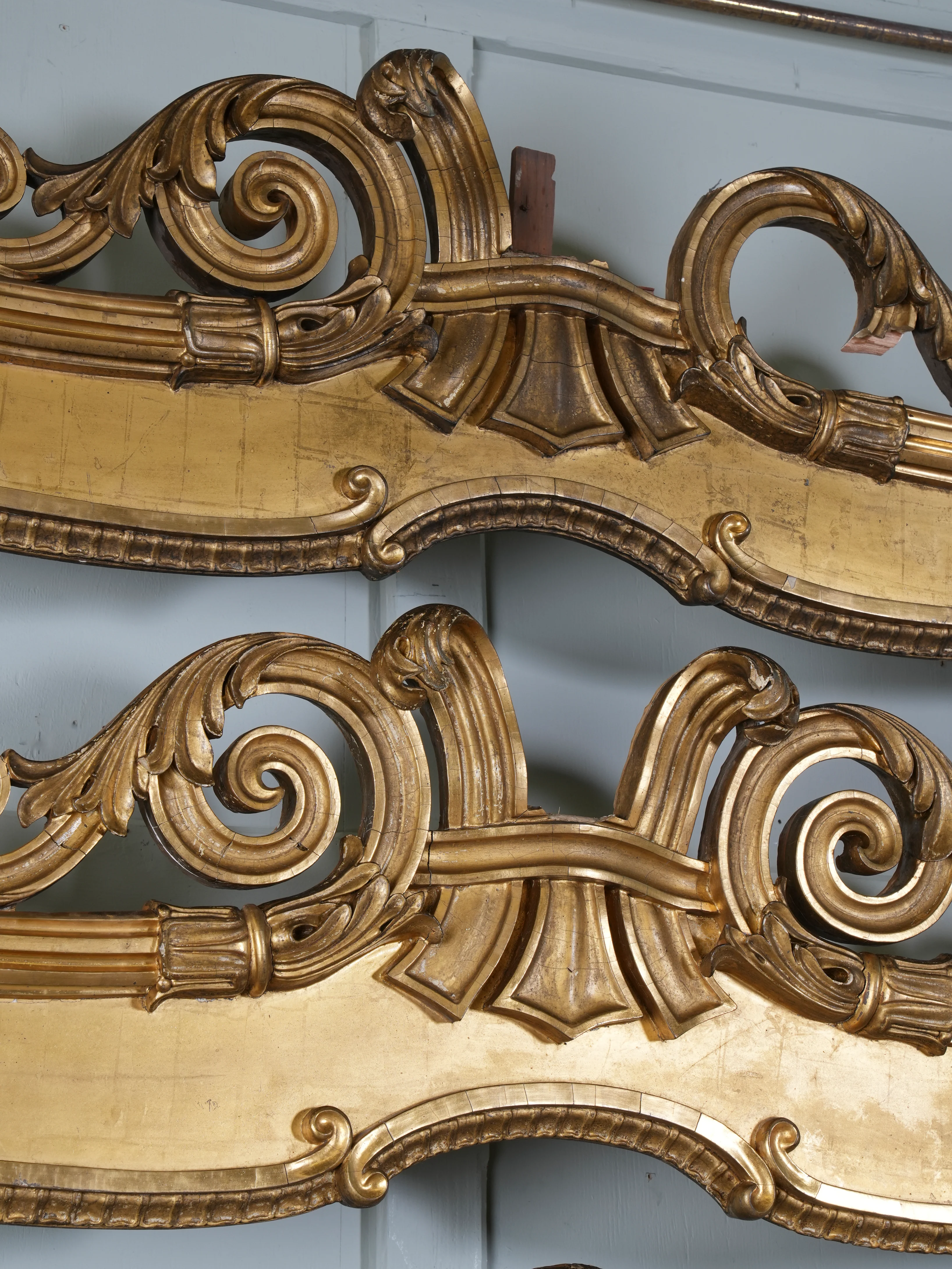 Three George IV Giltwood & Gesso Pelmets - Image 9