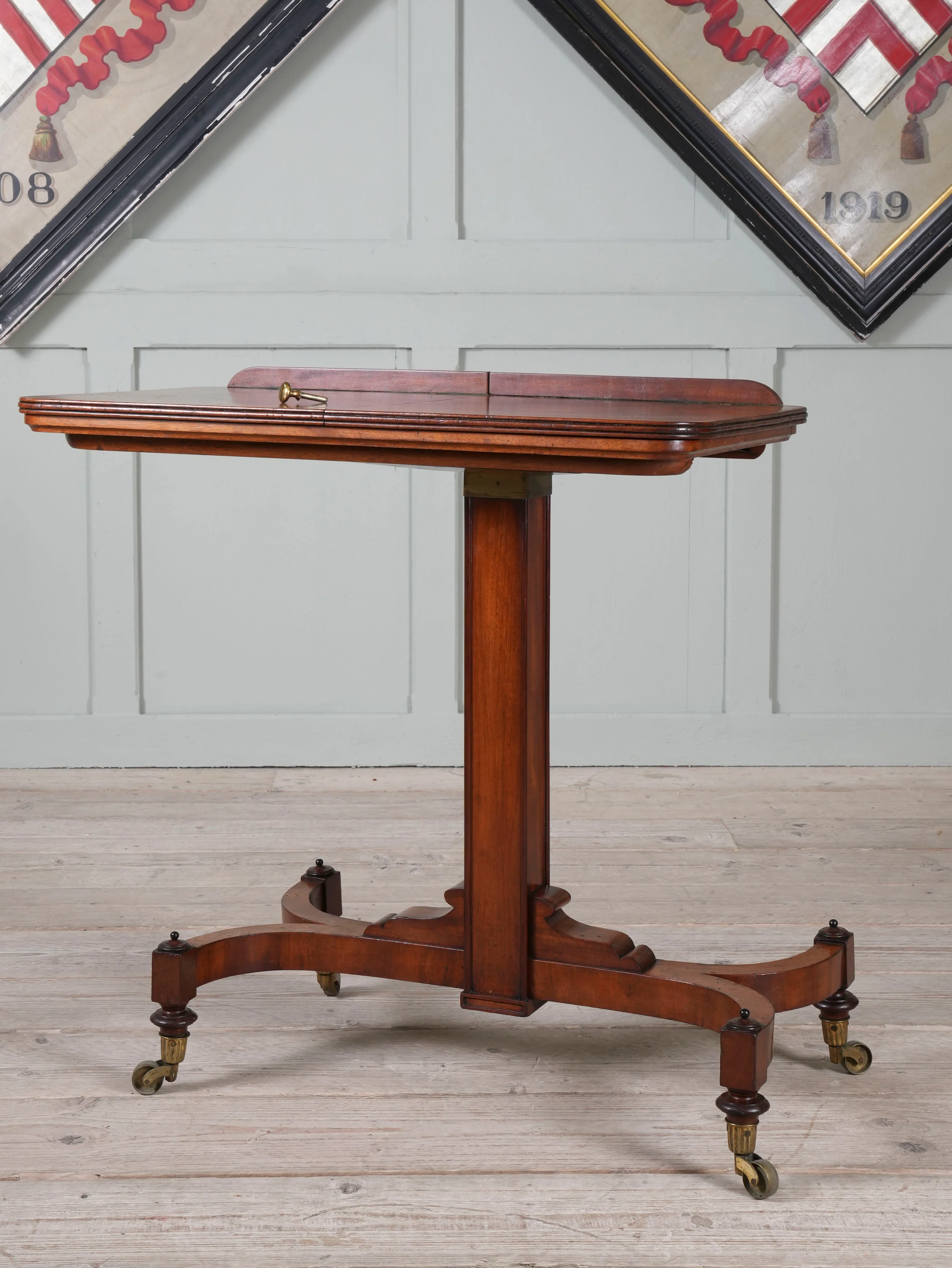 A Regency Mahogany Reading Table - Image 2